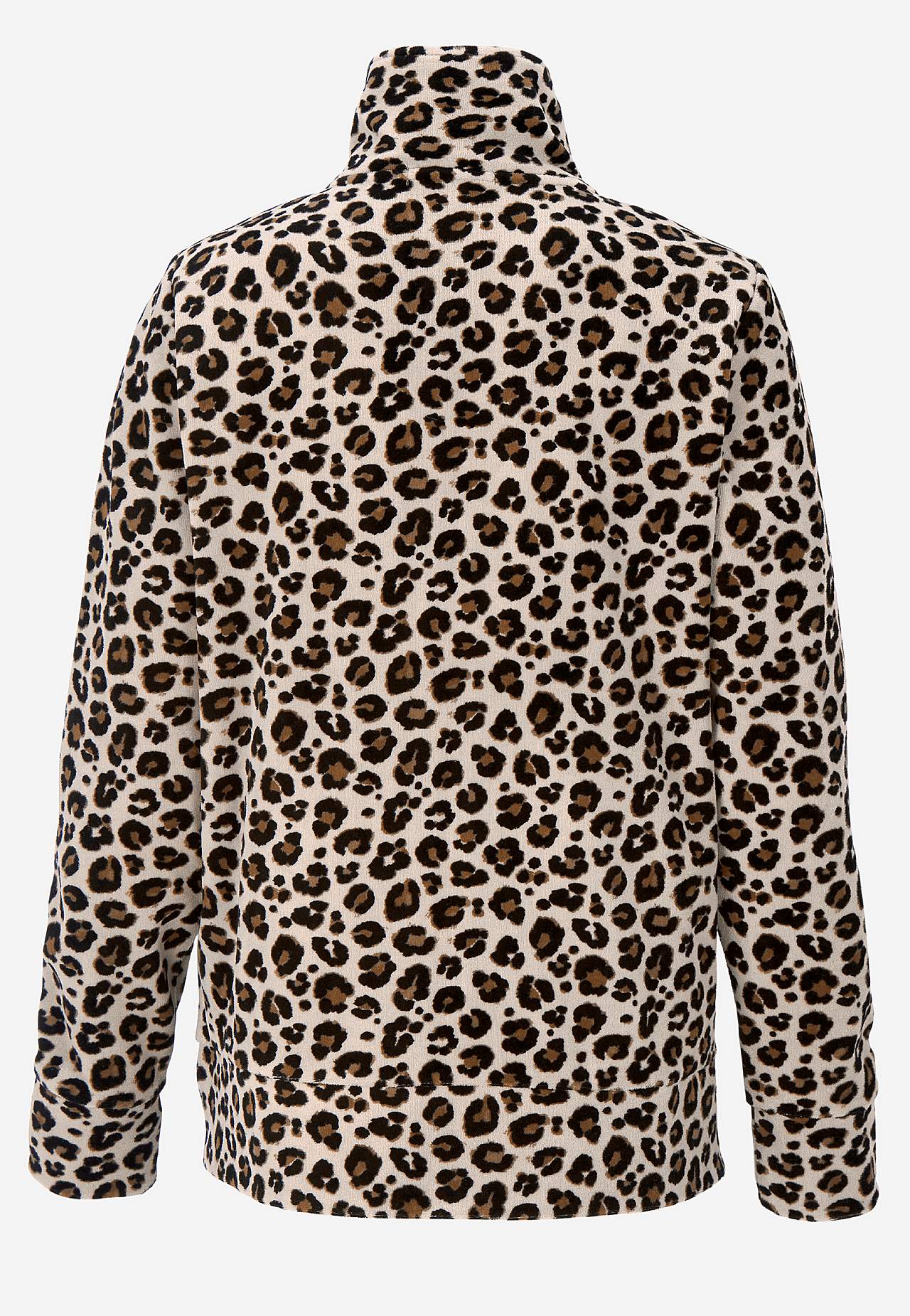 Velurjakke med glidelås Wilma