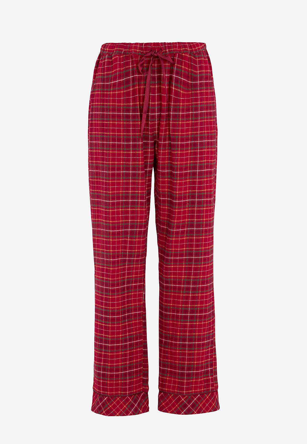 Rutete pyjamas i flanell