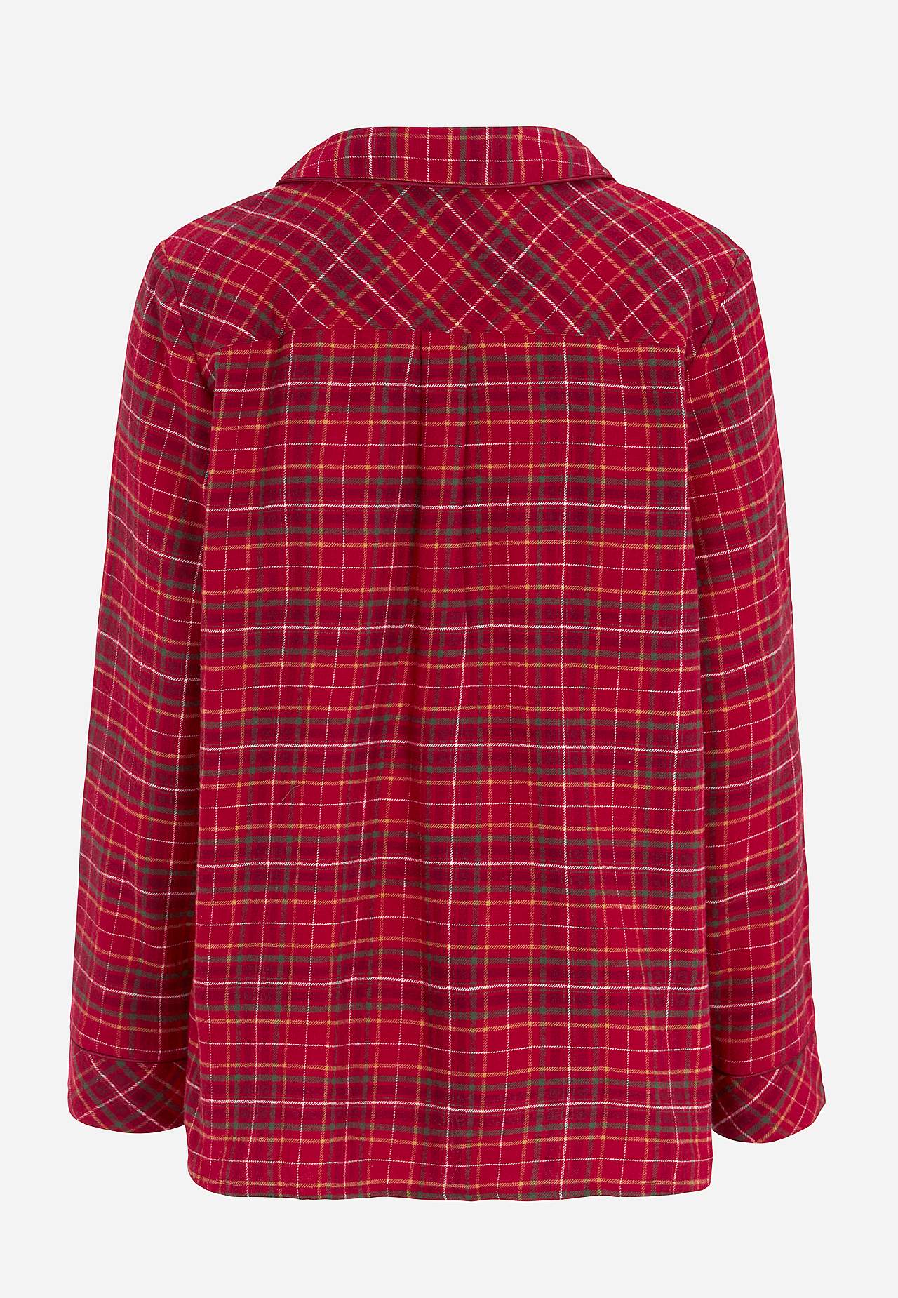 Rutete pyjamas i flanell