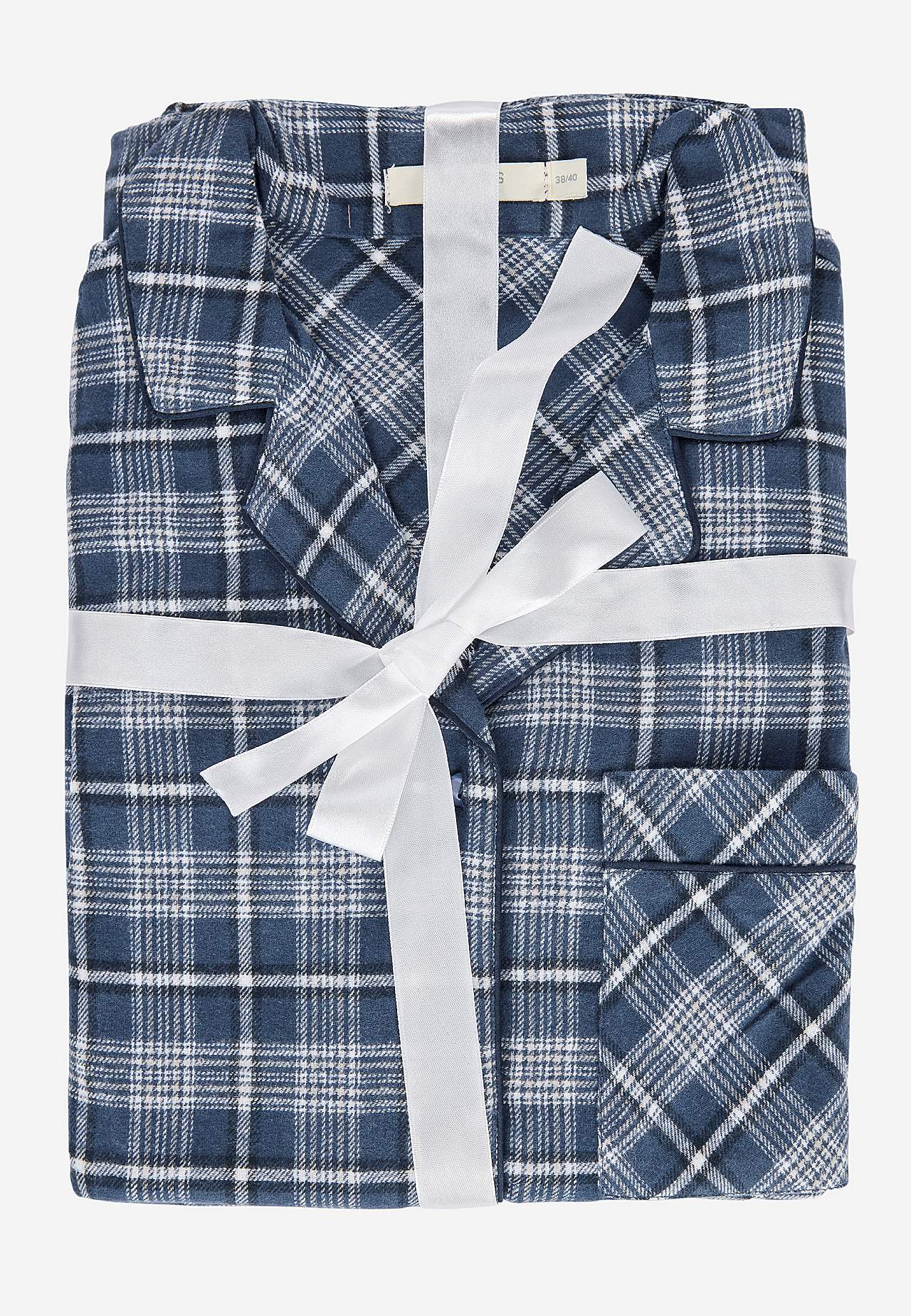 Rutete pyjamas i flanell