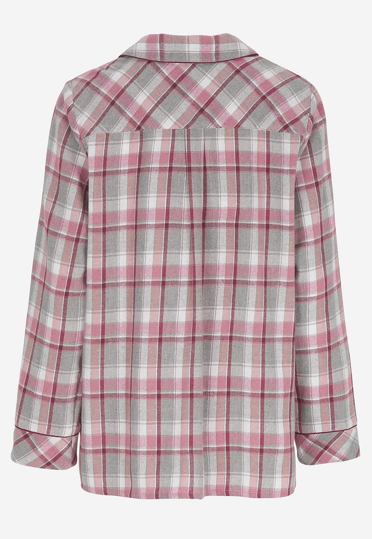 Rutete pyjamas i flanell
