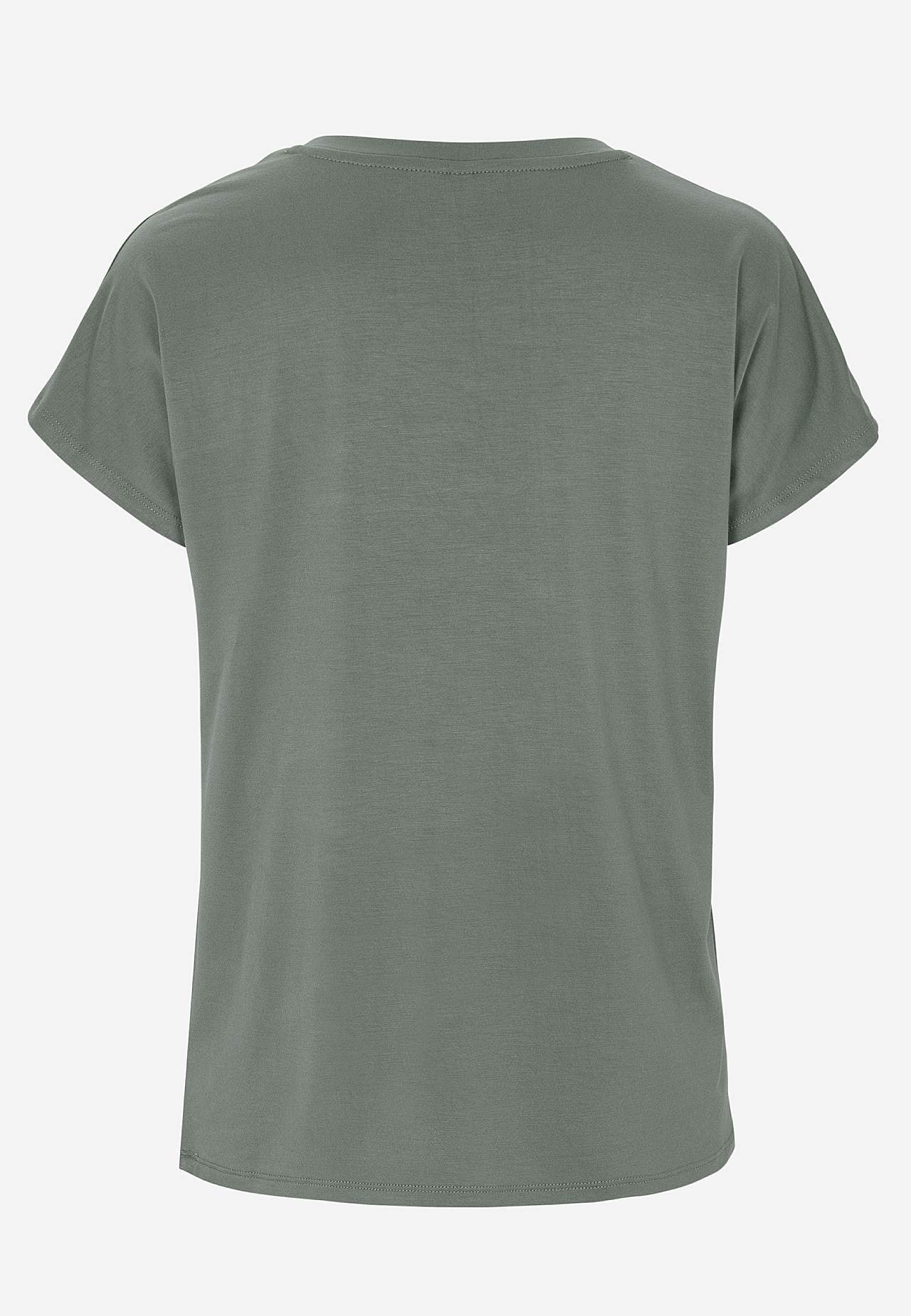 Jerseytopp i lyocell