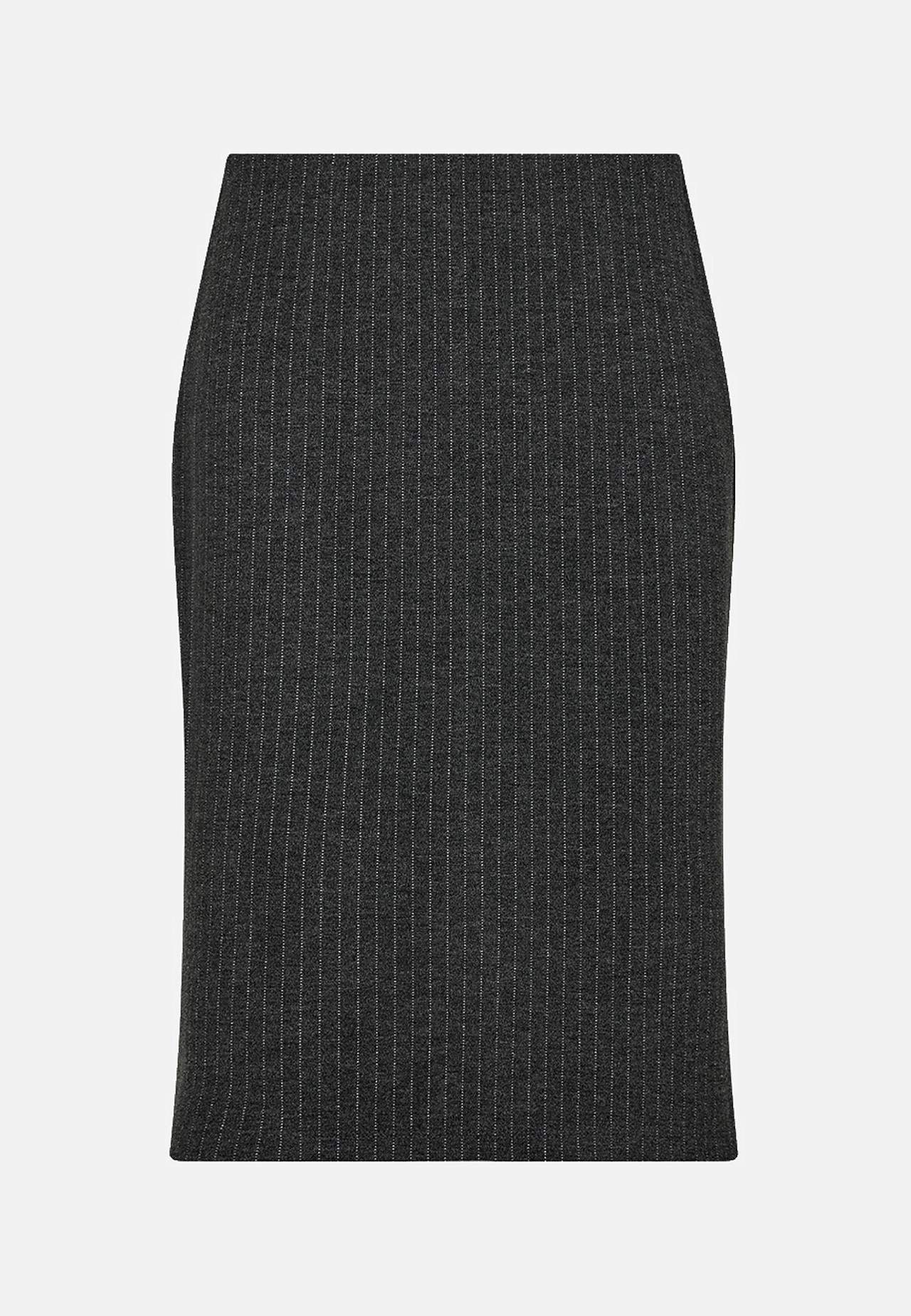 Trangt, stripete jerseyskjørt