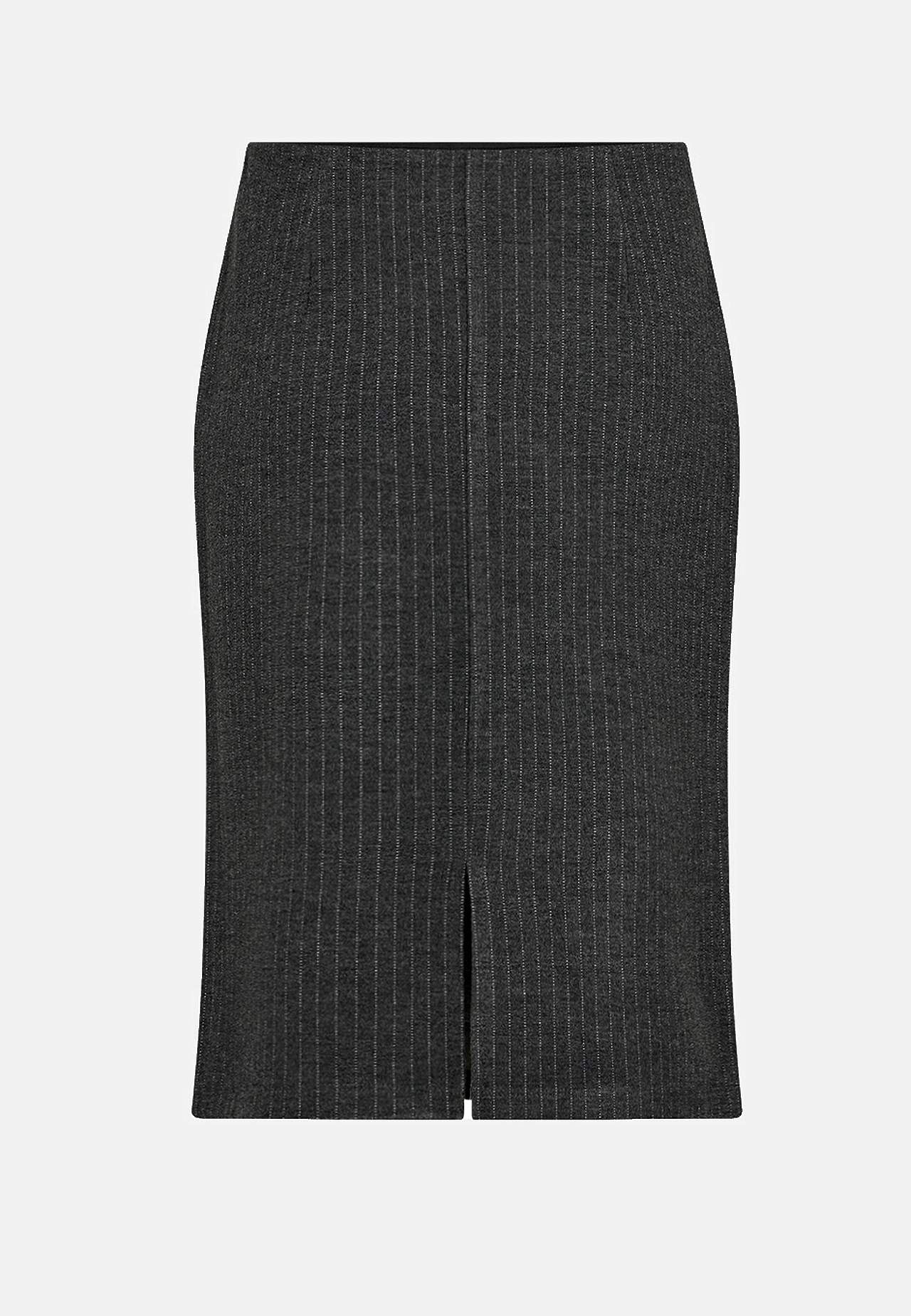 Trangt, stripete jerseyskjørt