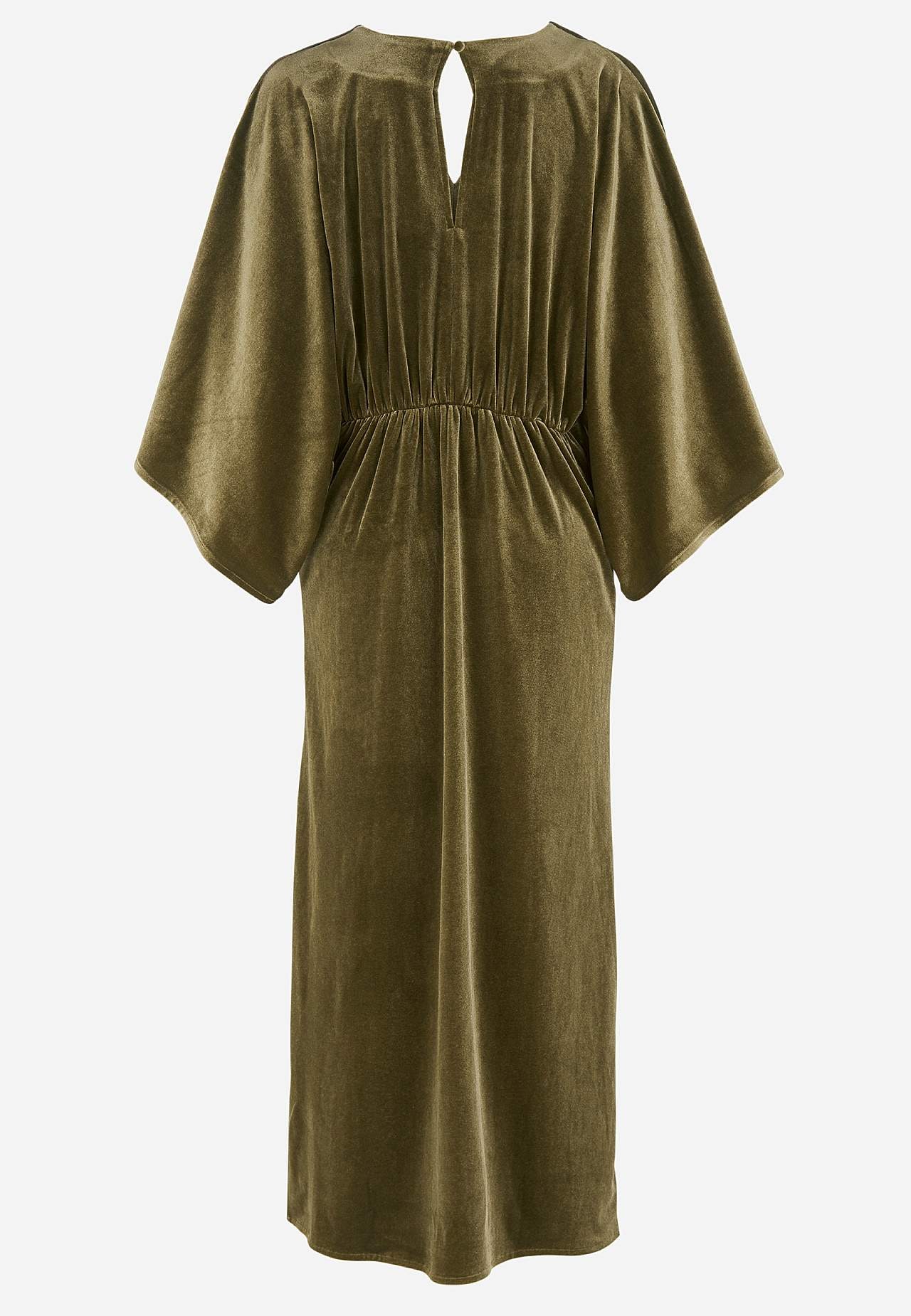 Elegant kaftankjole i velur