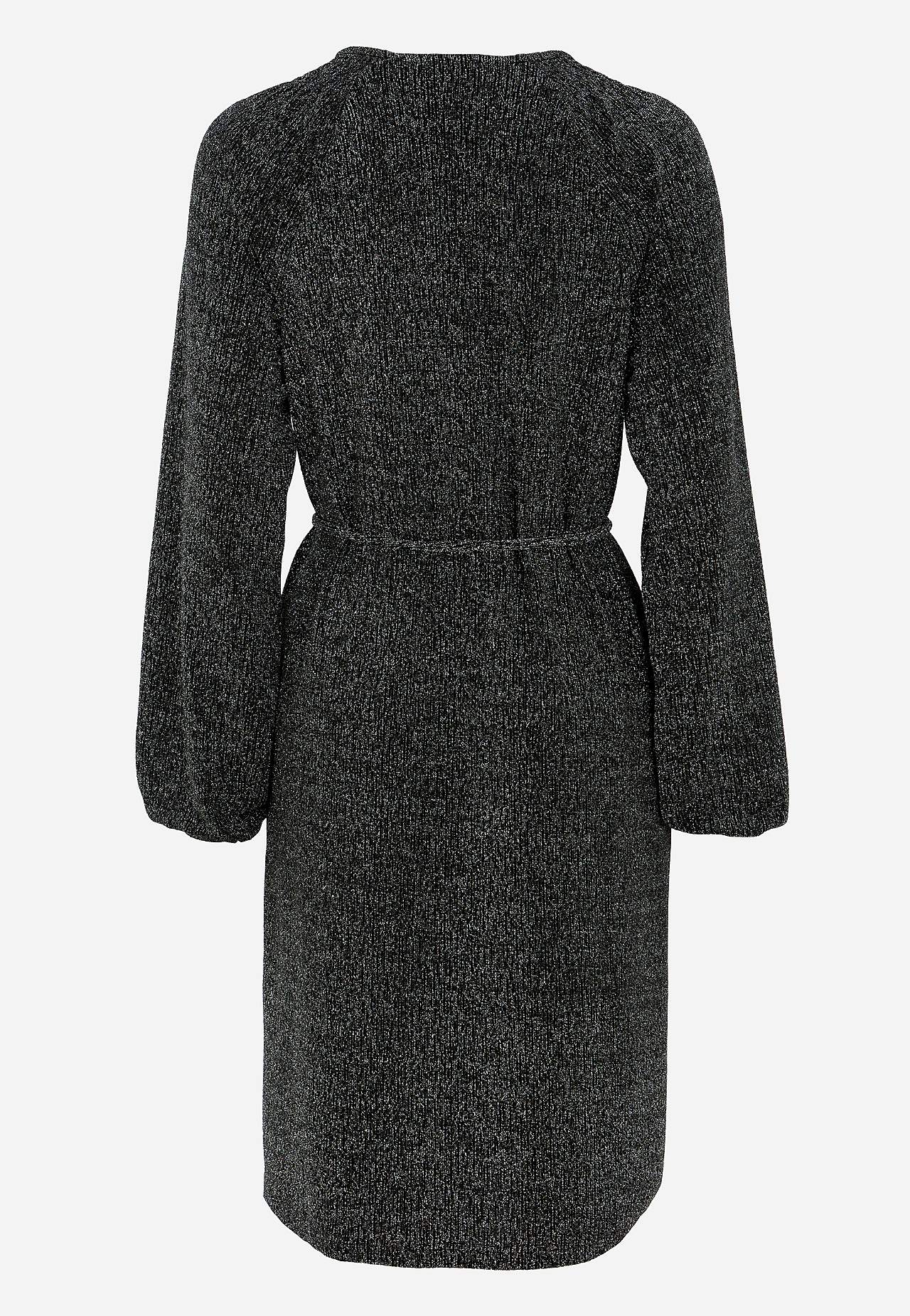 Festkjole med glittertråder