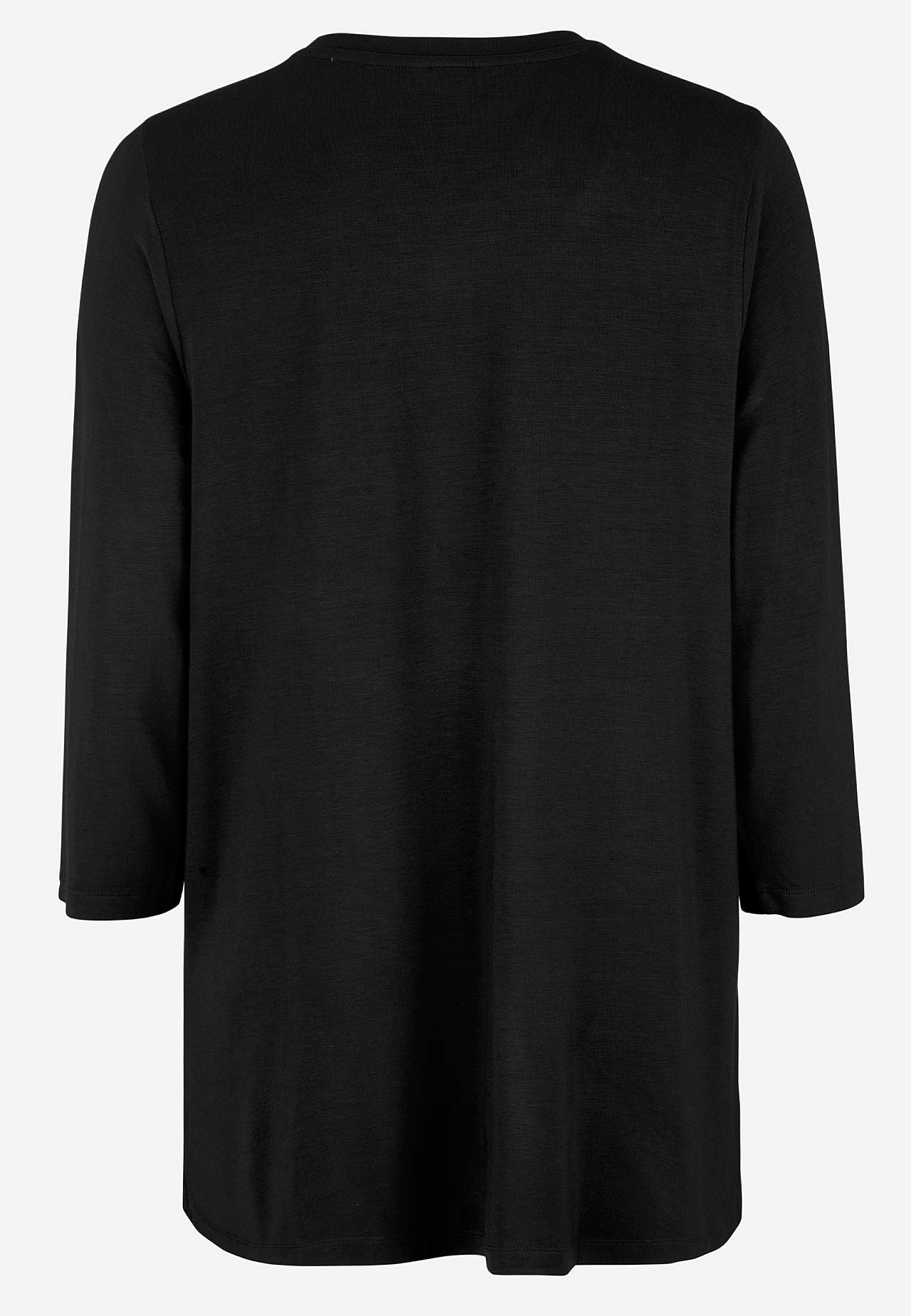 Jerseytunika med rhinestone-detaljer