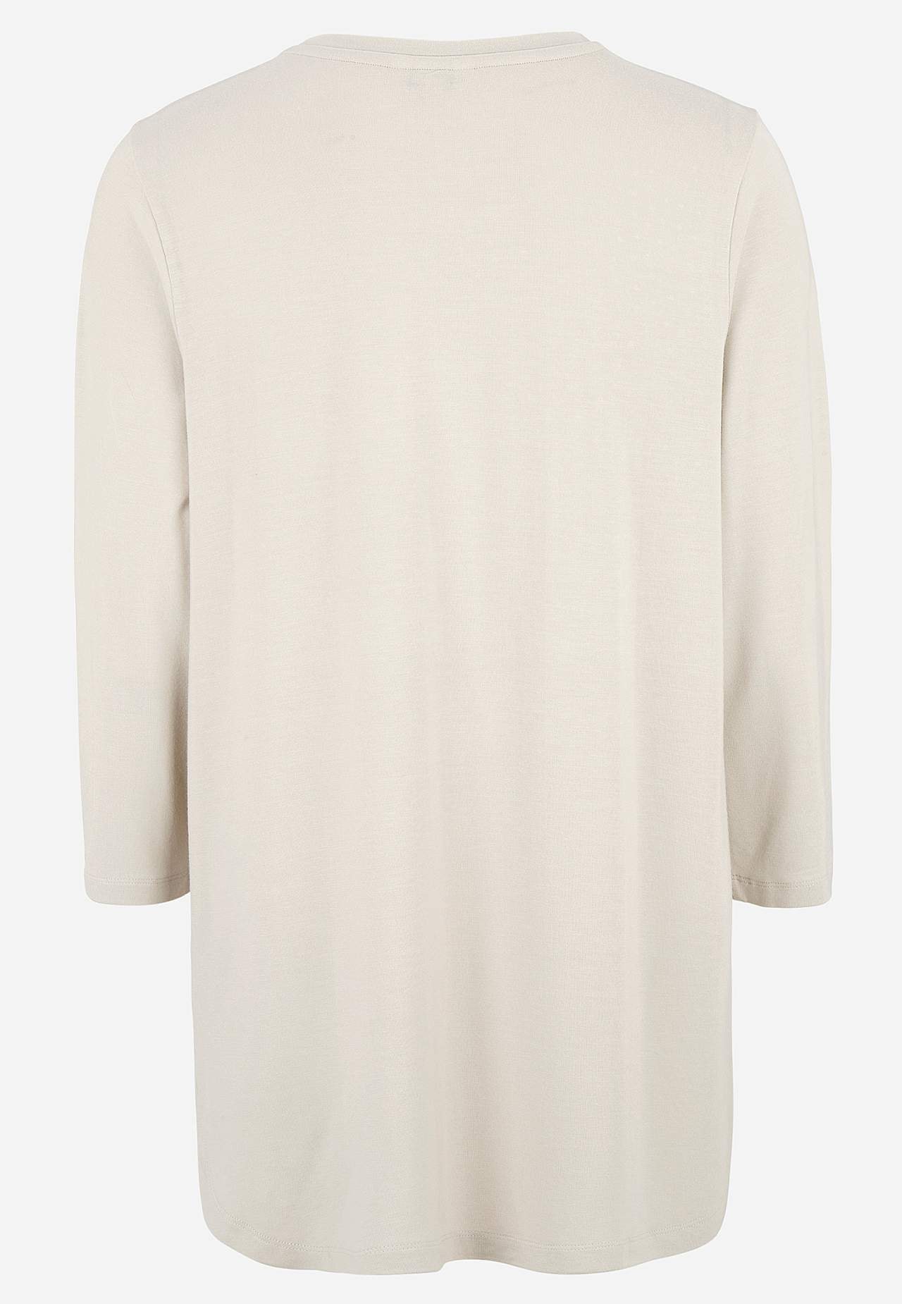 Jerseytunika med rhinestone-detaljer