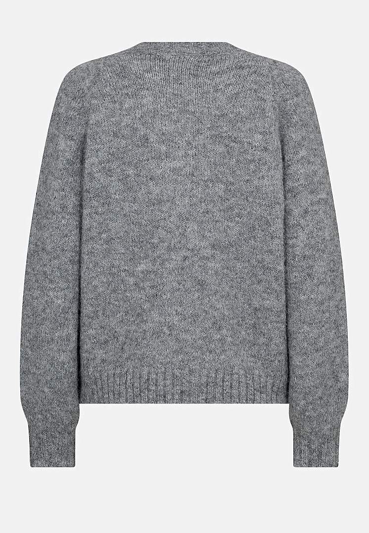 Strikket, supermyk cardigan