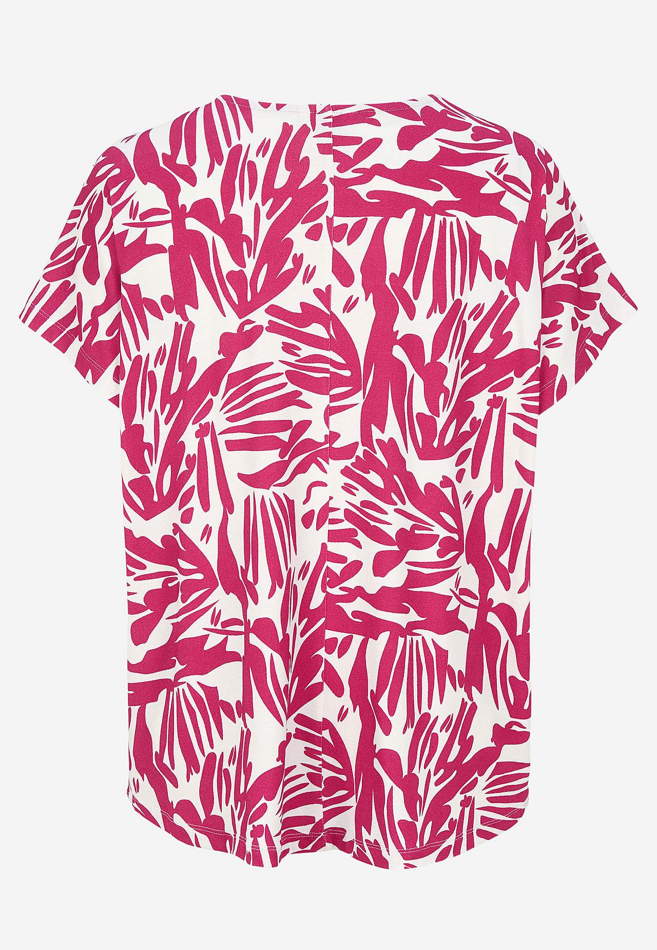 V-halset jerseytopp