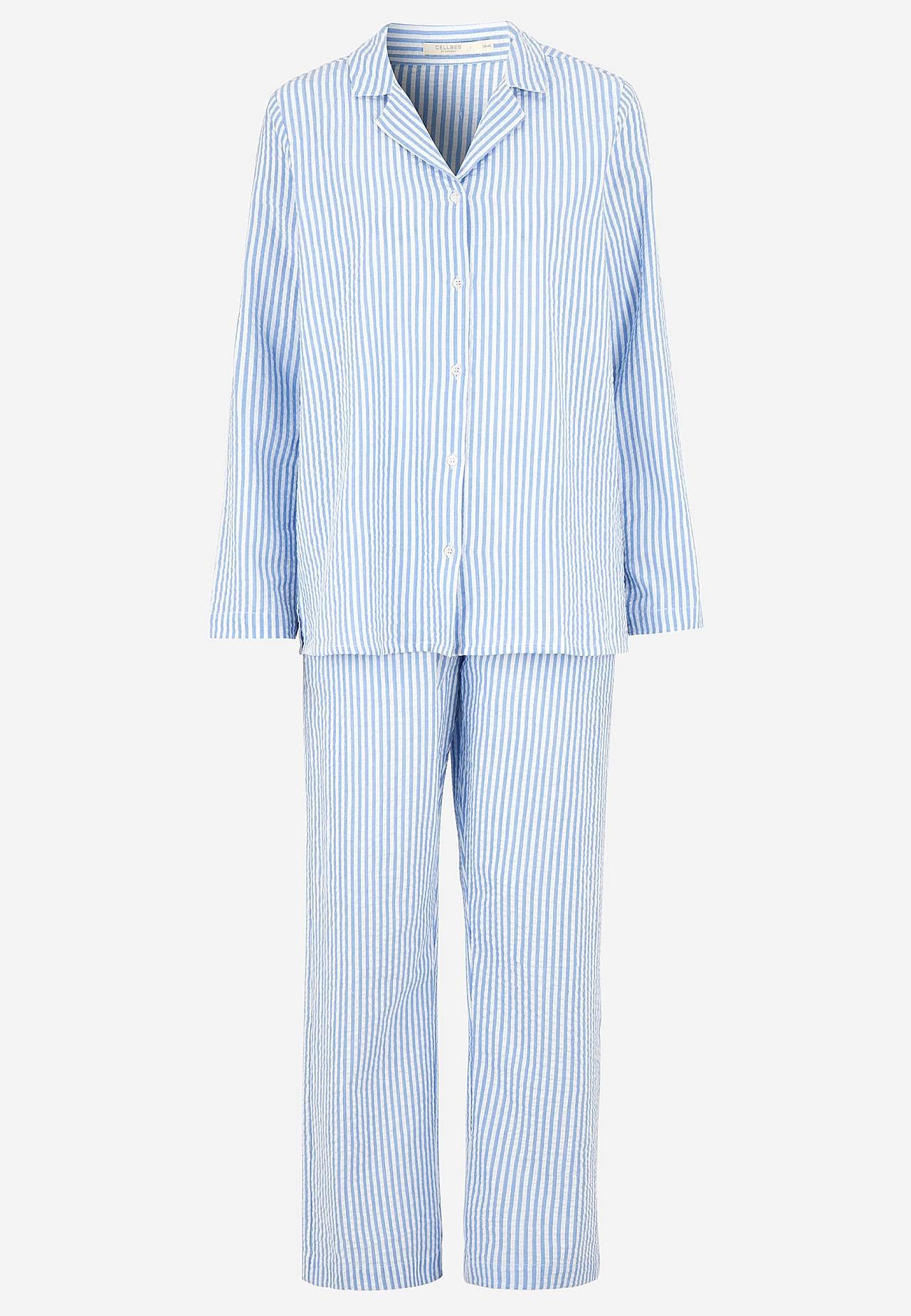 Pyjamas i seersucker