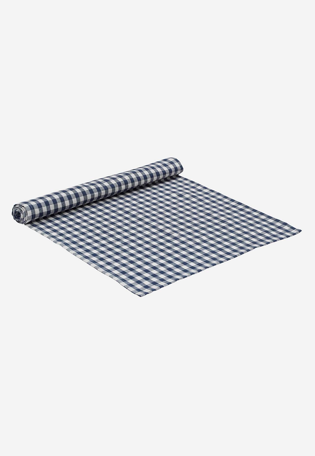 Vevet, rutete bordløper