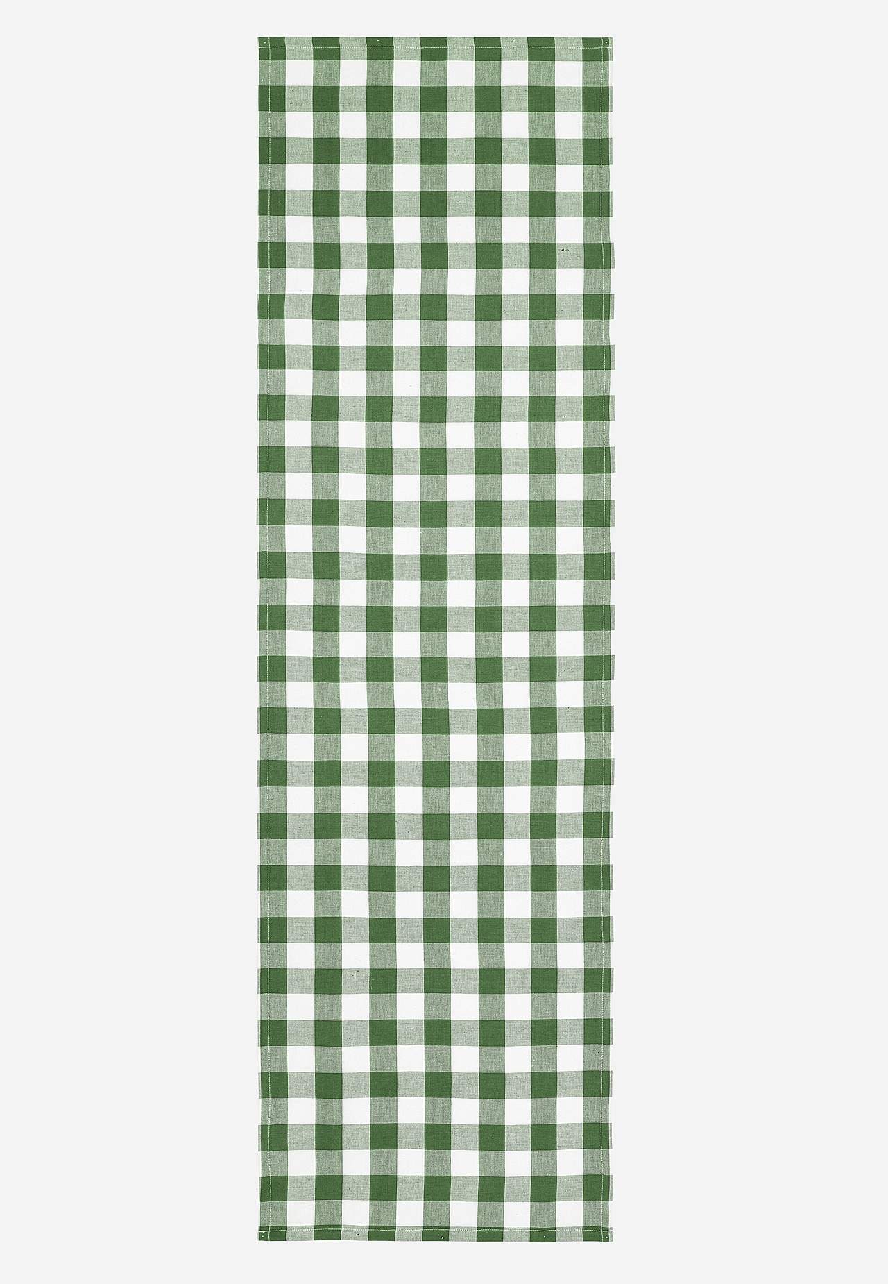 Vevet, rutete bordløper