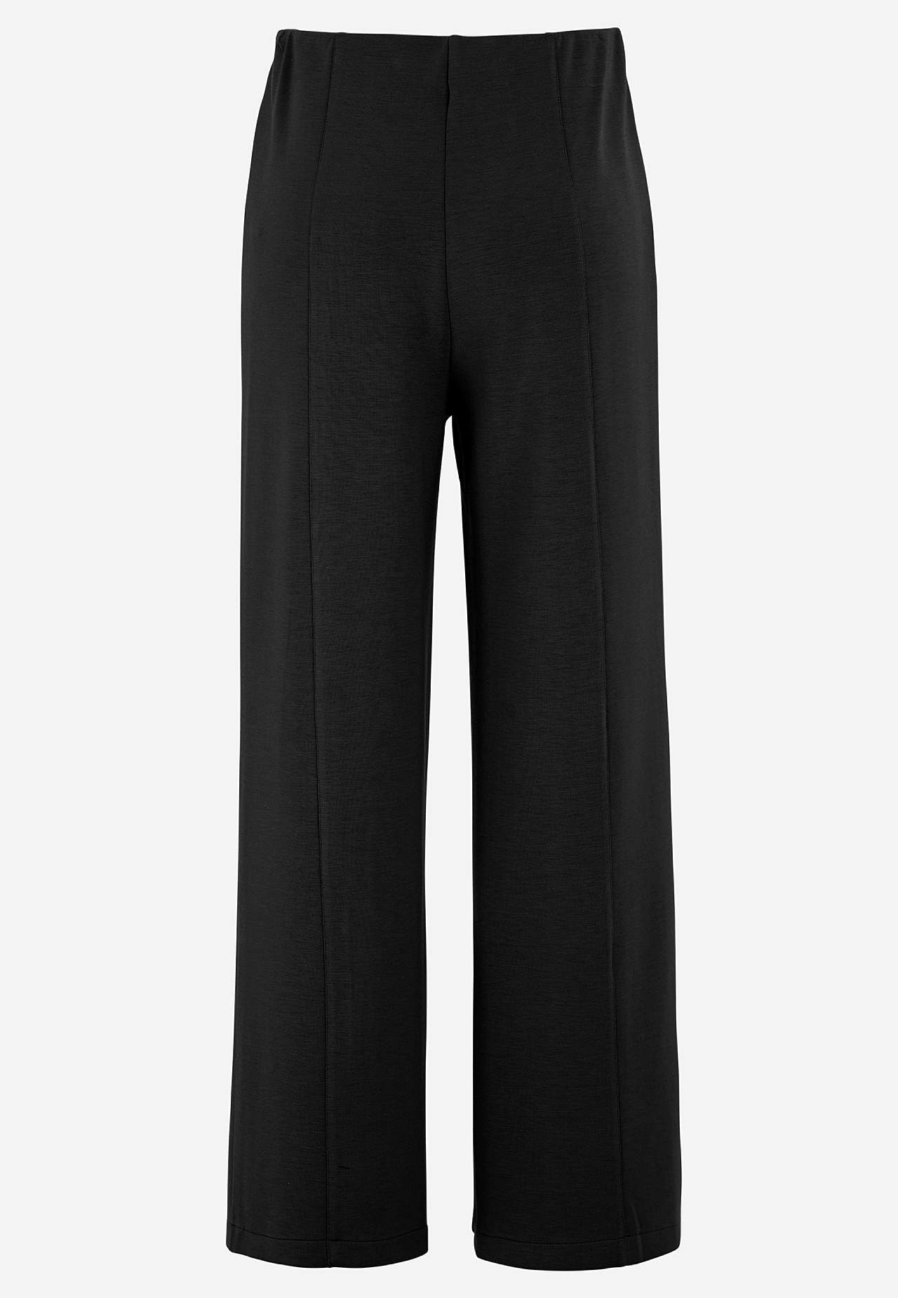 Jerseybukse med vide ben