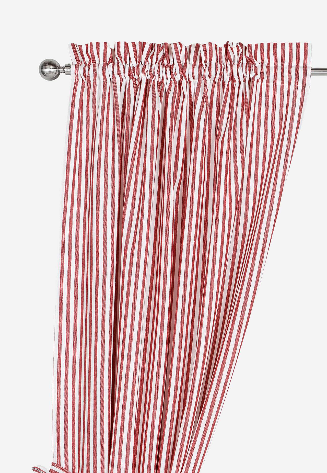 Vevde, stripete gardinlengder 2-pack