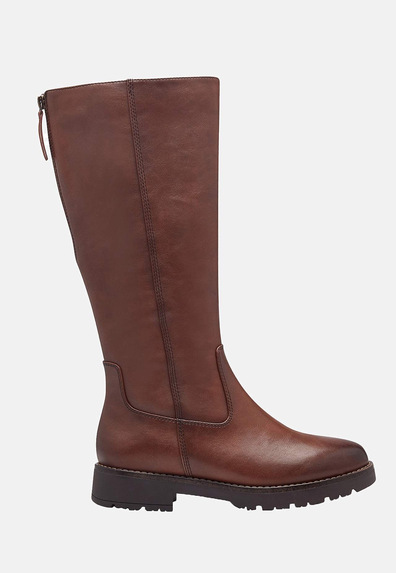 Støvel med justerbar skaftvidde