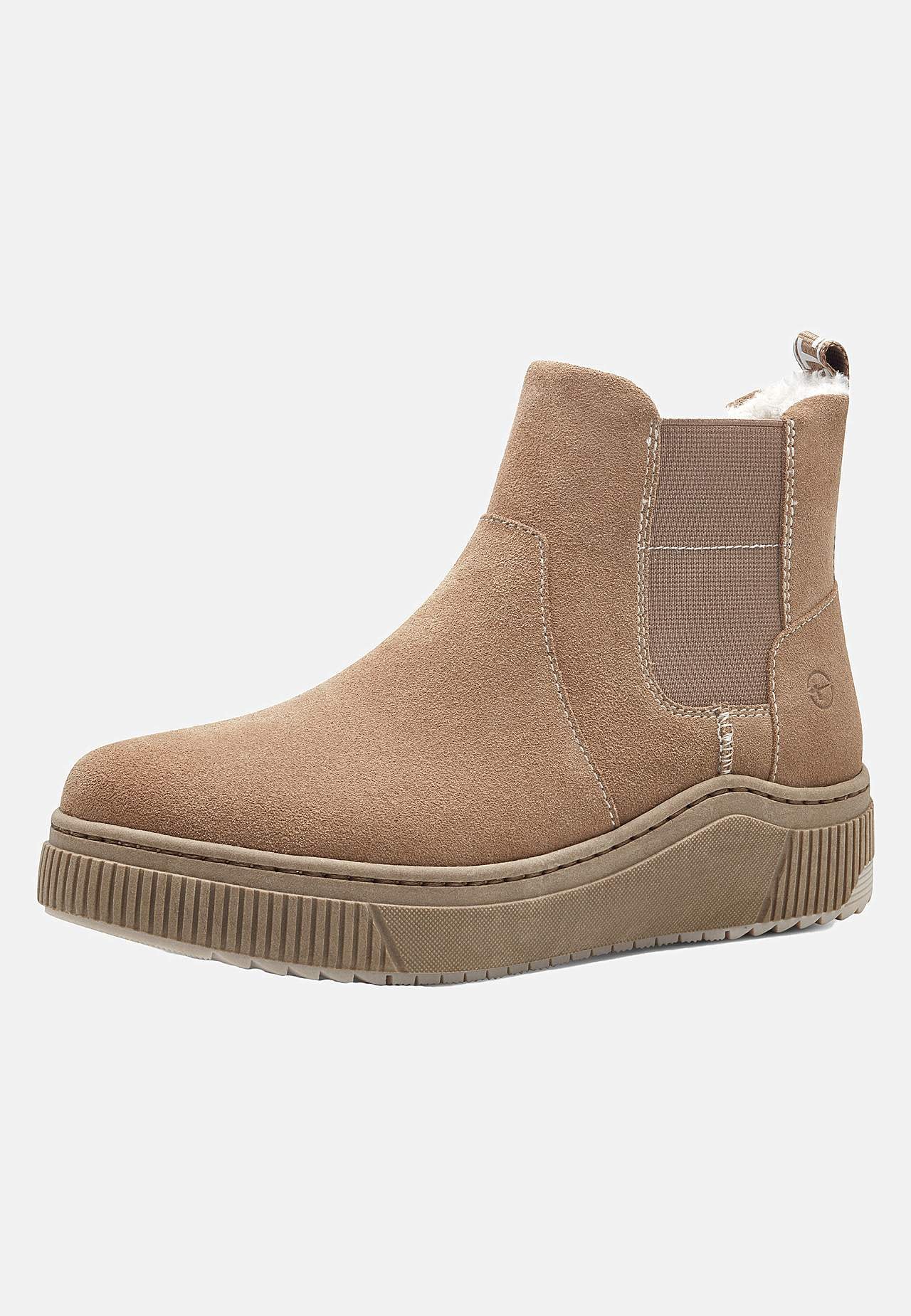 Varm-foret semsket støvel Comfort