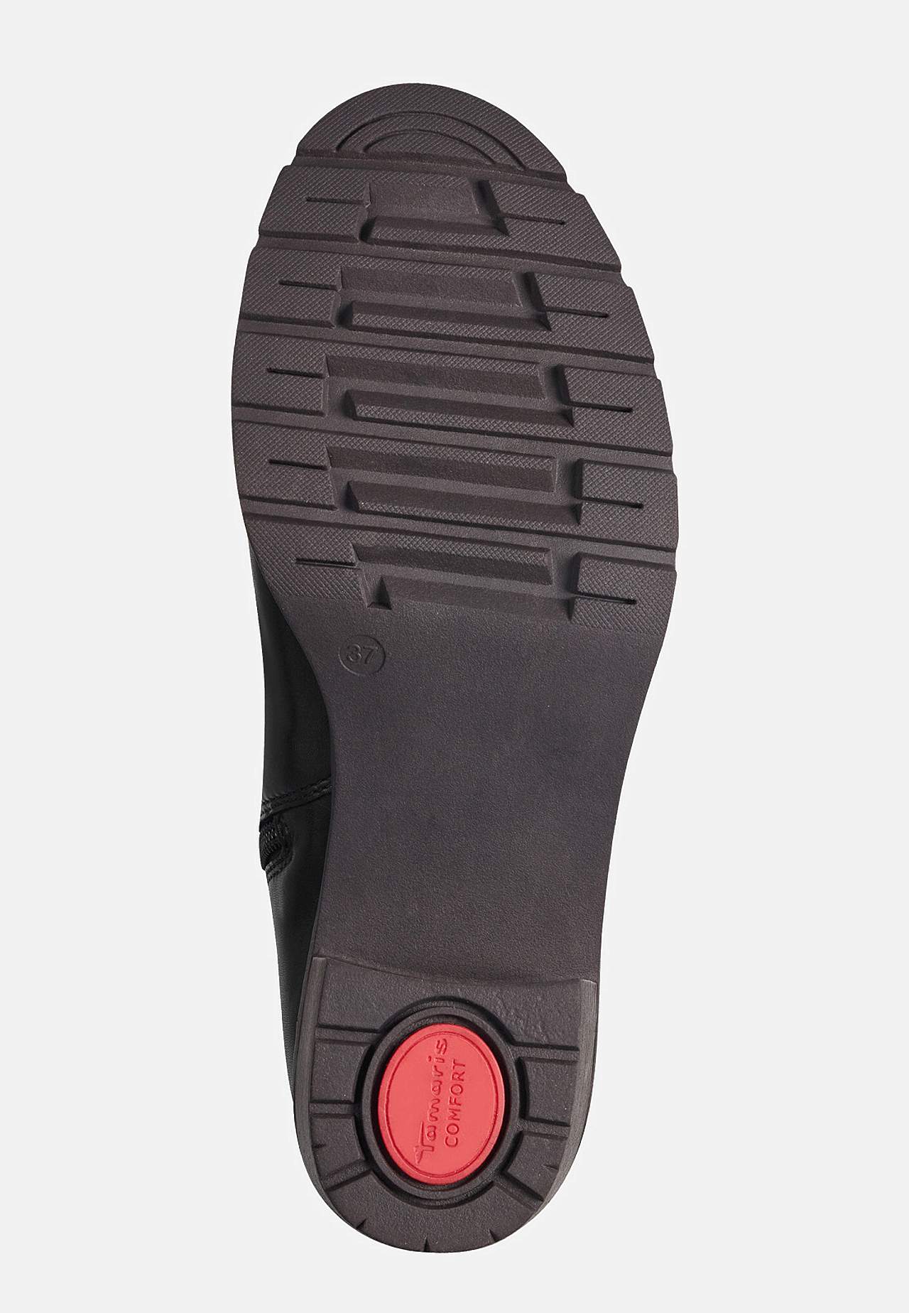 Vannavstøtende lærstøvel med stretchy skaft Comfort