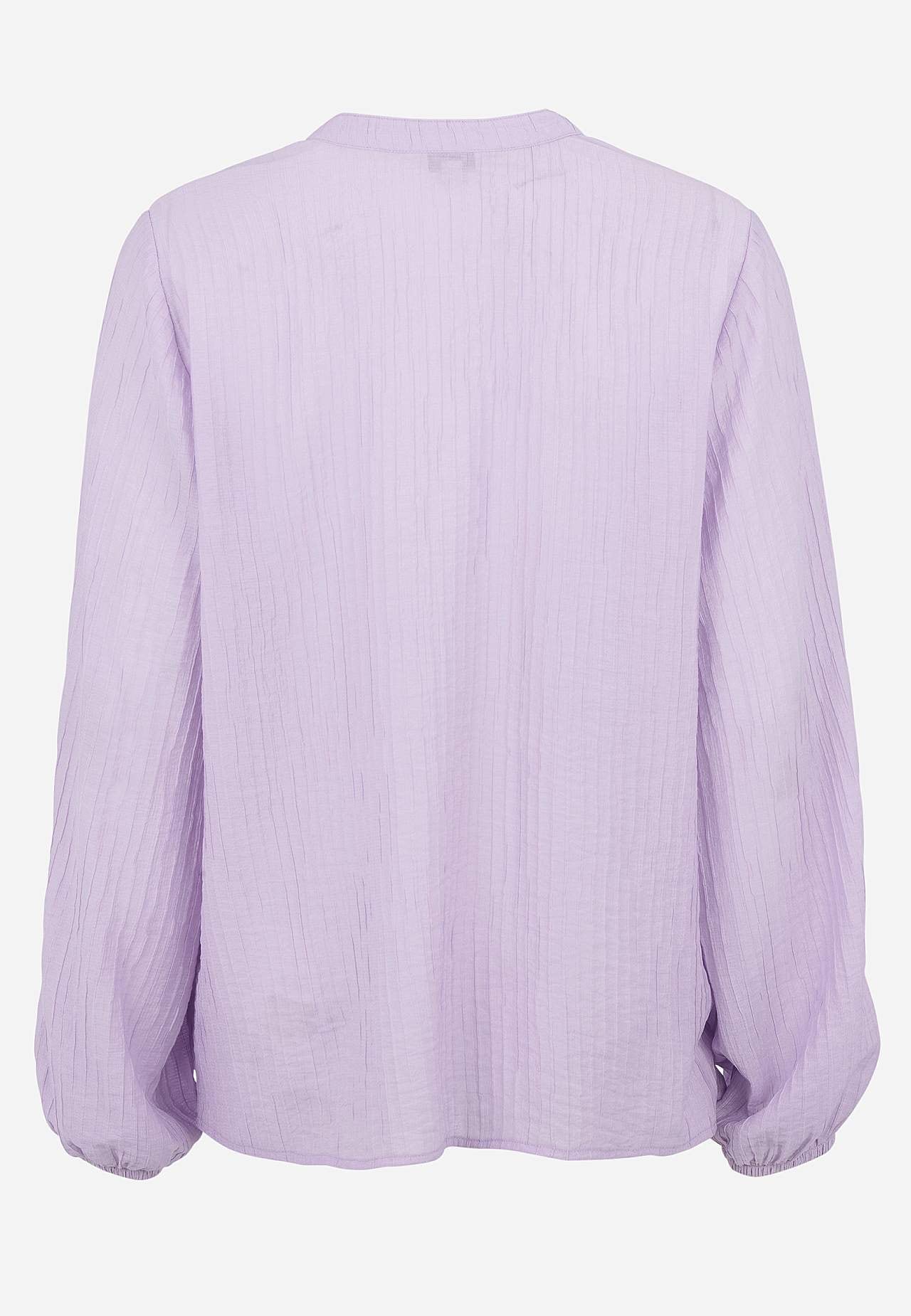 Vevet bluse med struktur