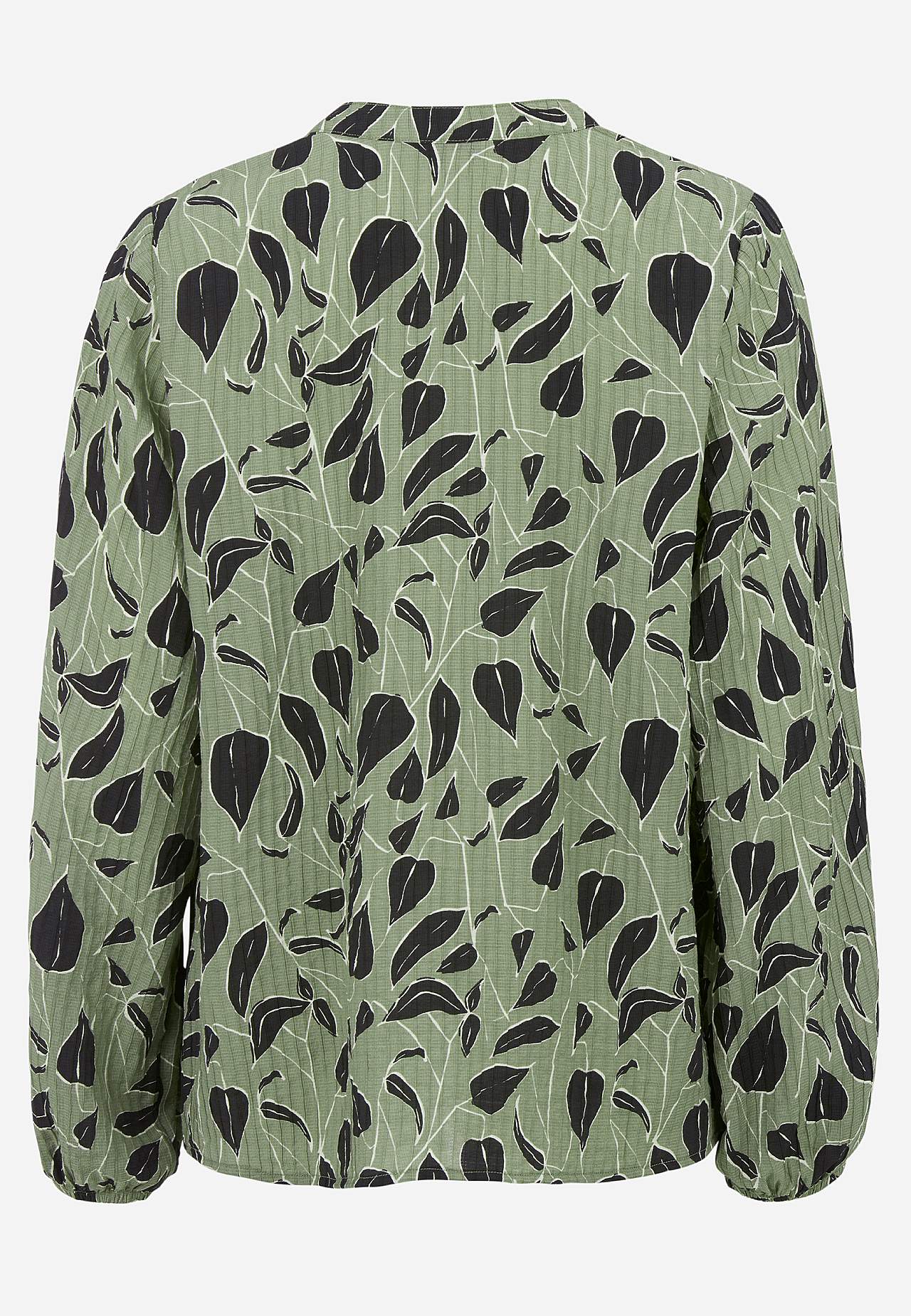 Vevet bluse med struktur