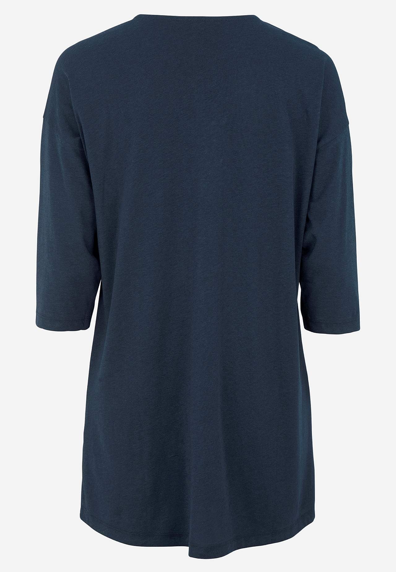 Jerseytunika med krøllet detalj