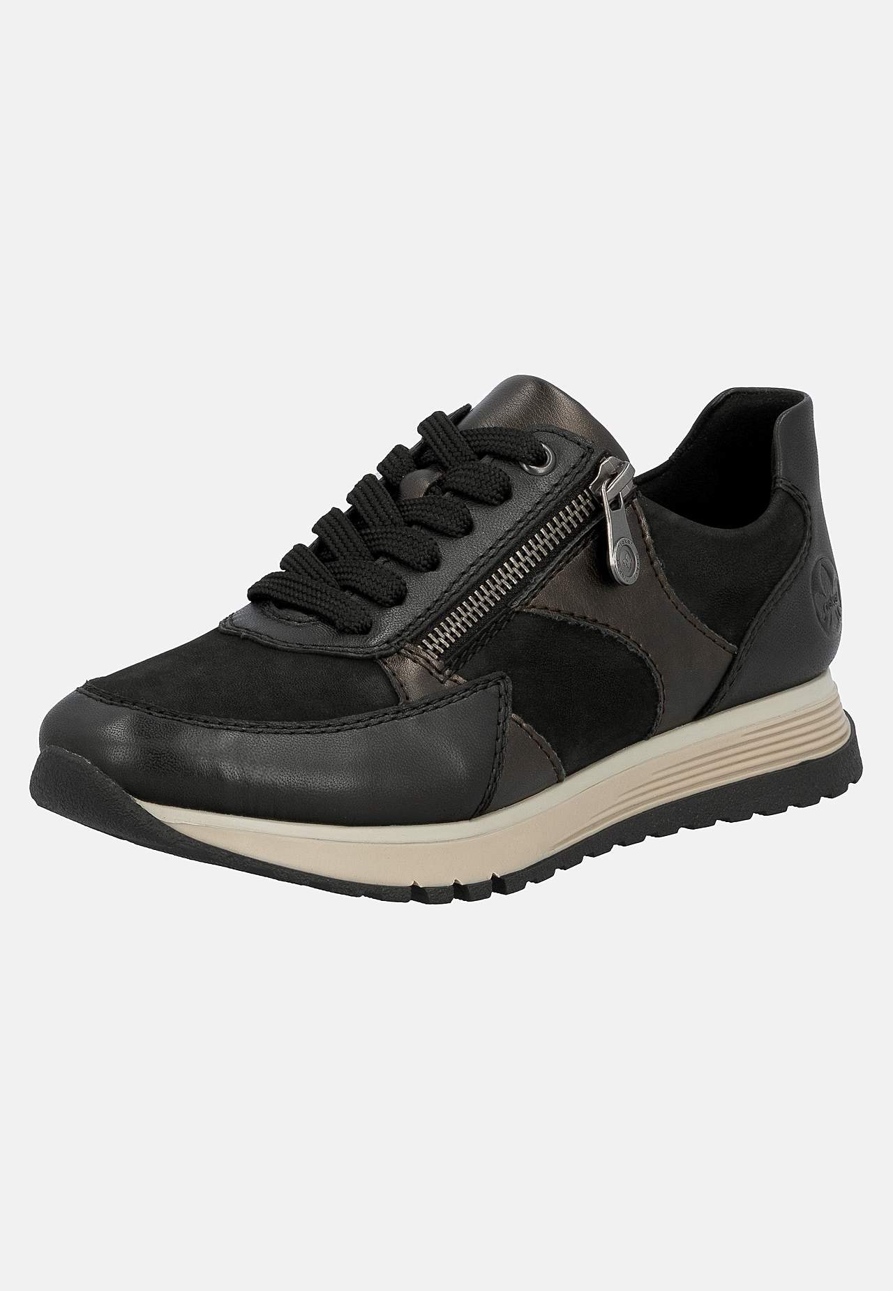 Komfortable sneakerser i skinn