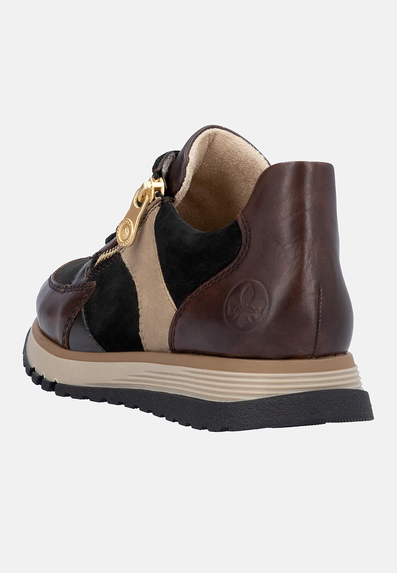 Komfortable sneakerser i skinn