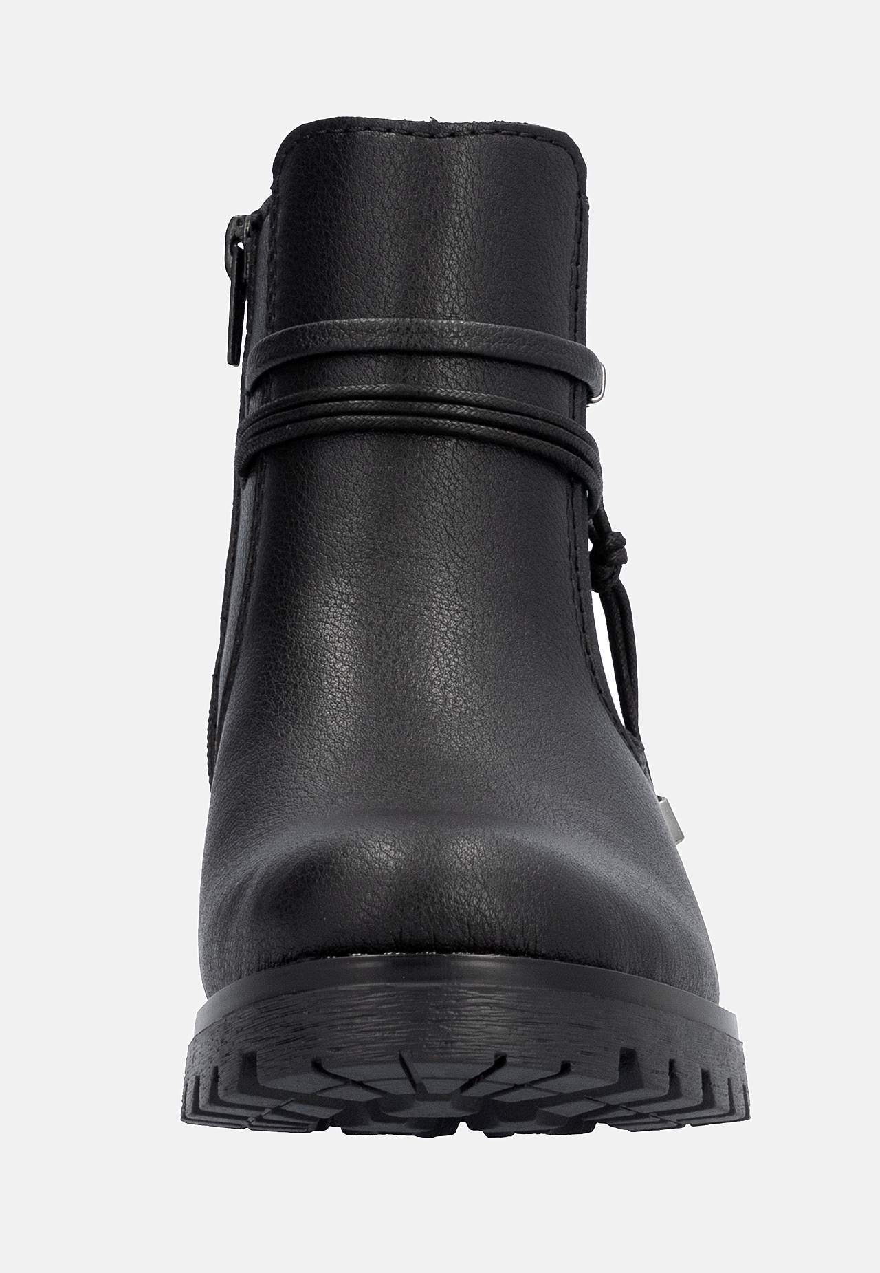 Varm-foret boot i skinn