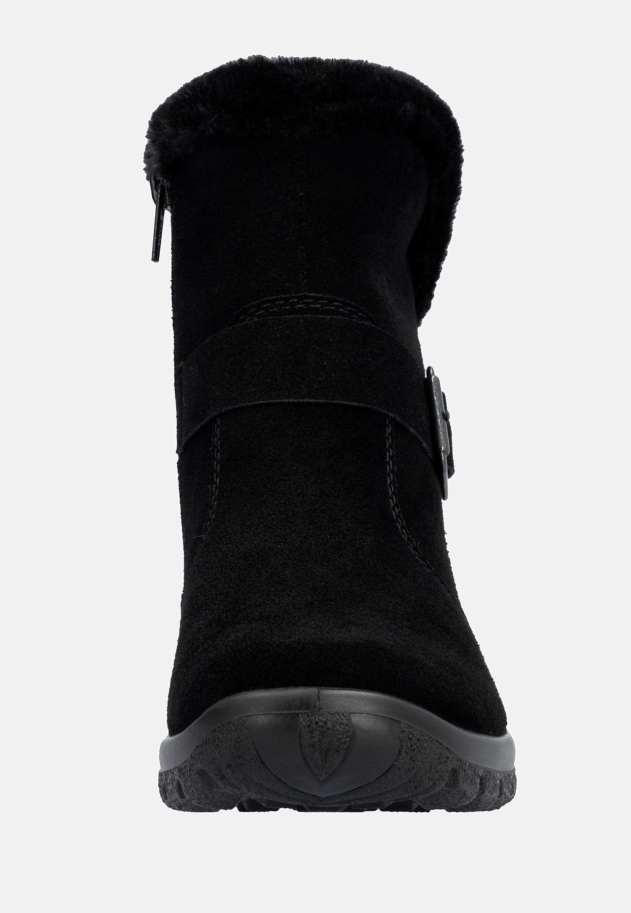 Varm-foret semsket støvel