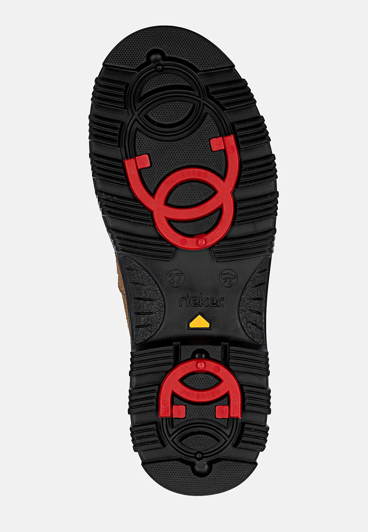 Lærstøvel med uttrekkbare brodder