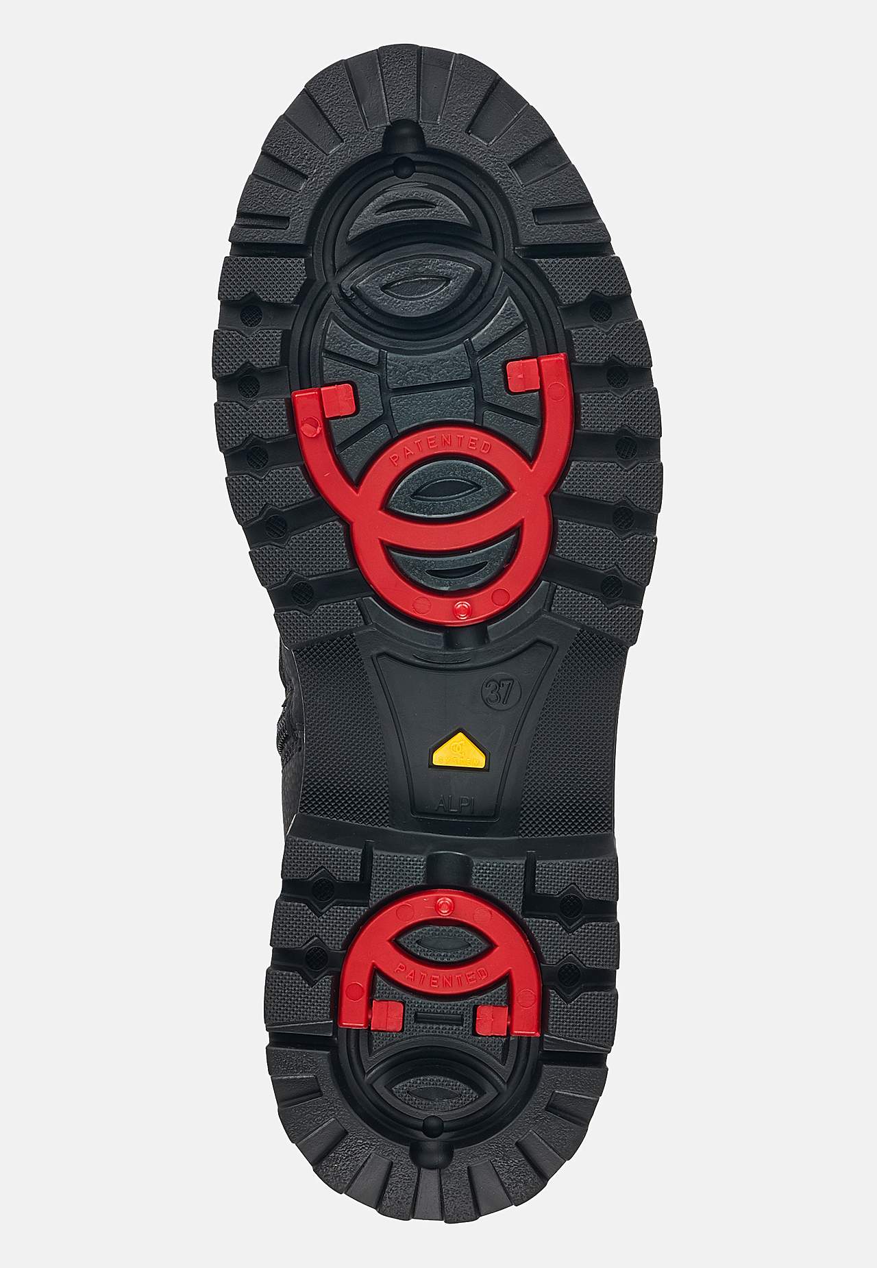 Fôret boot med uttrekkbare brodder
