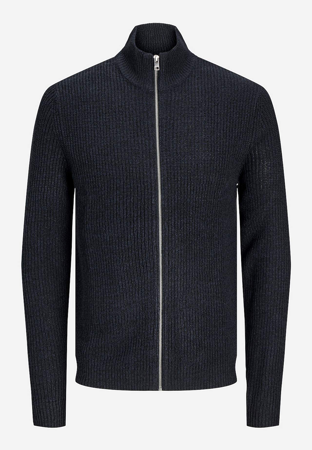 Cardigan med høy hals