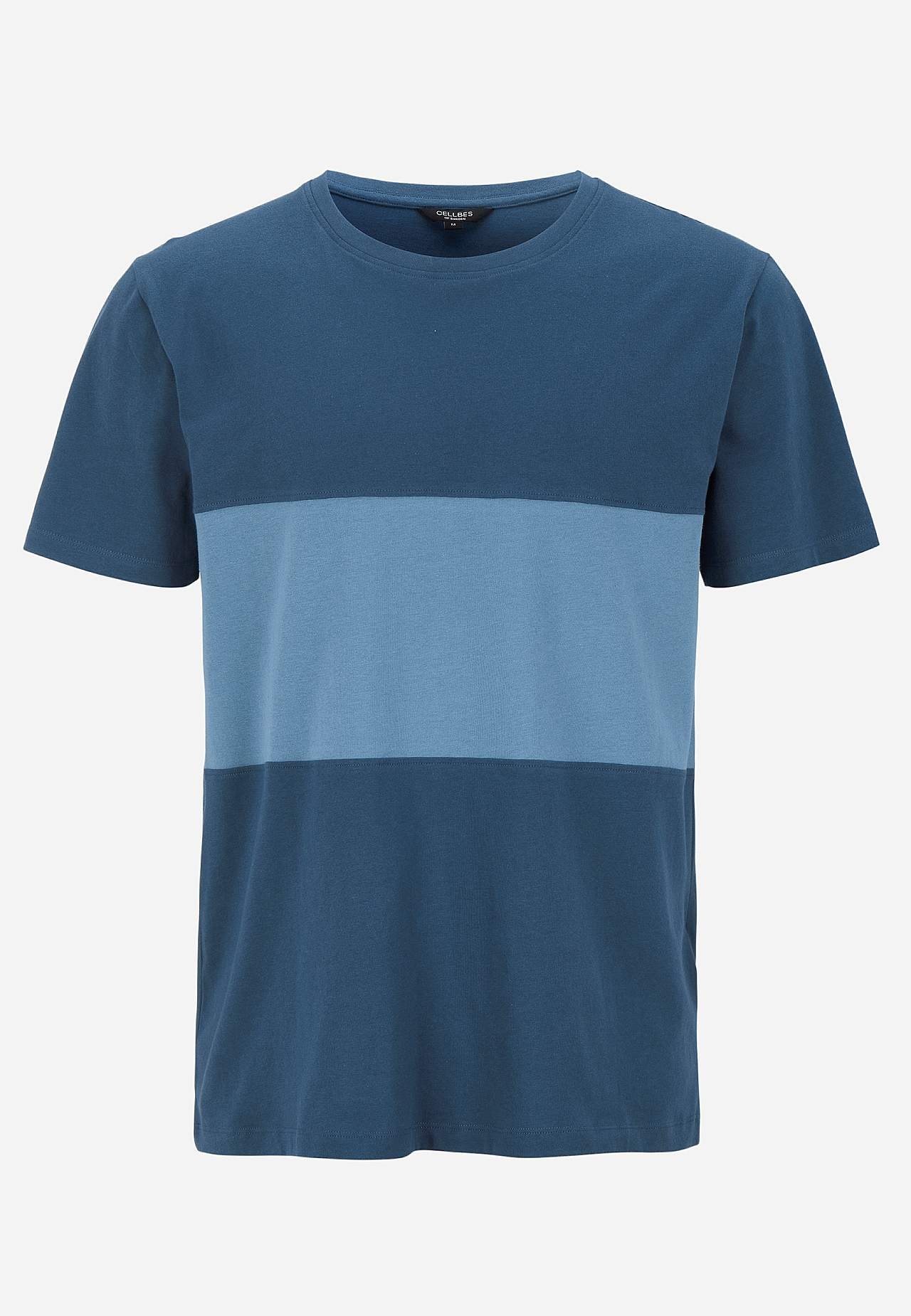 T-skjorte med en bred stripe