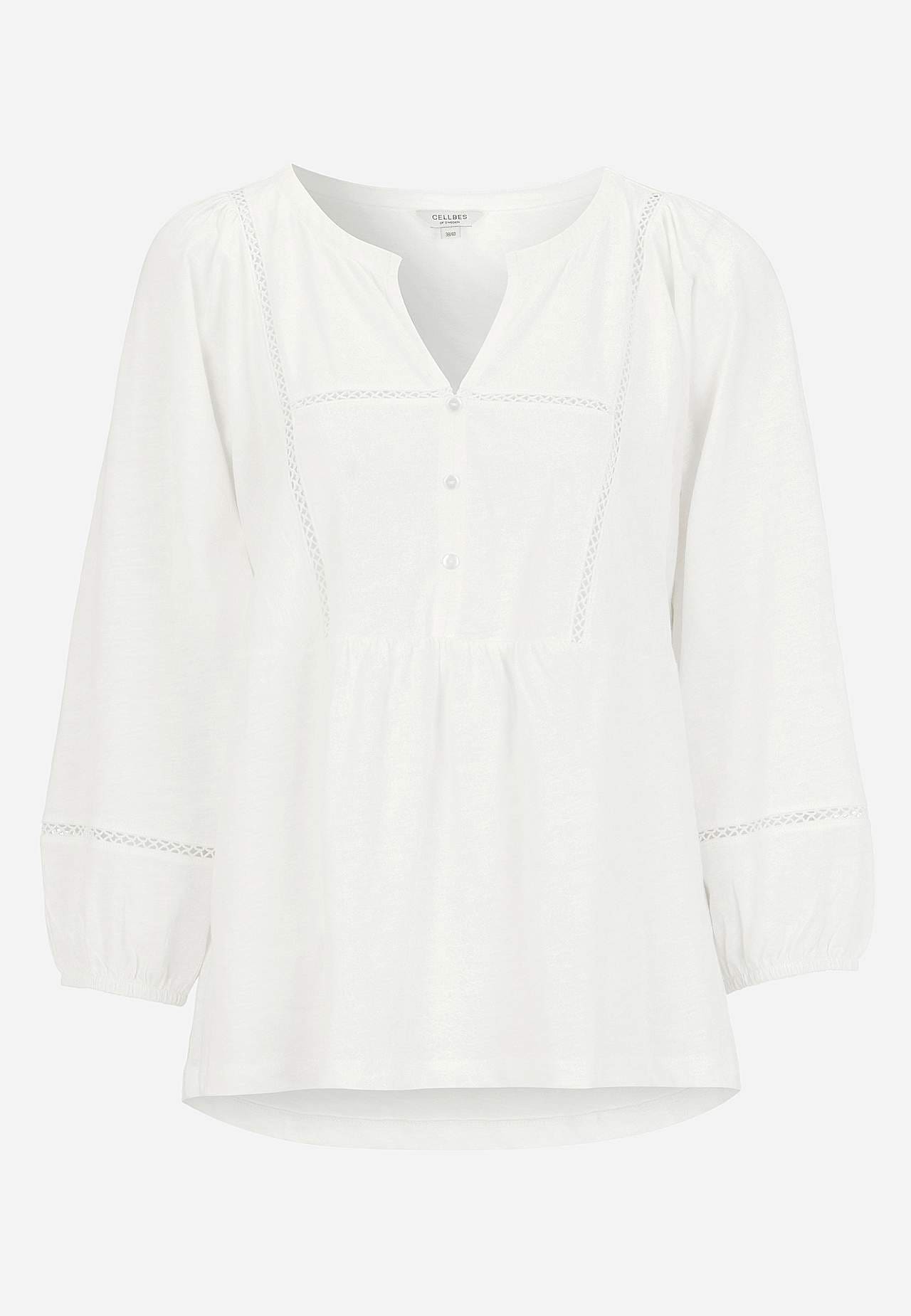 Jerseytopp med boho stil