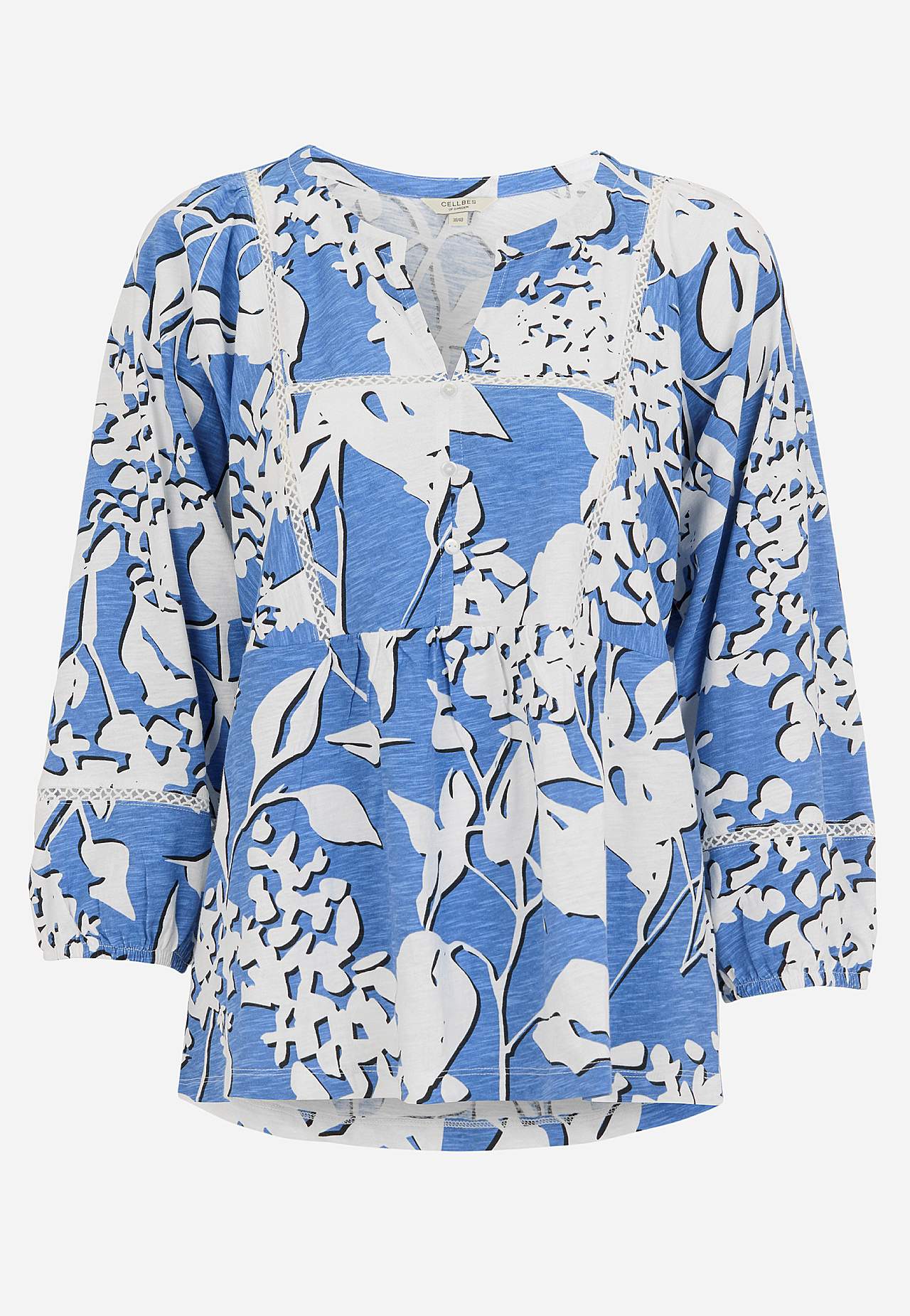 Jerseytopp med boho stil