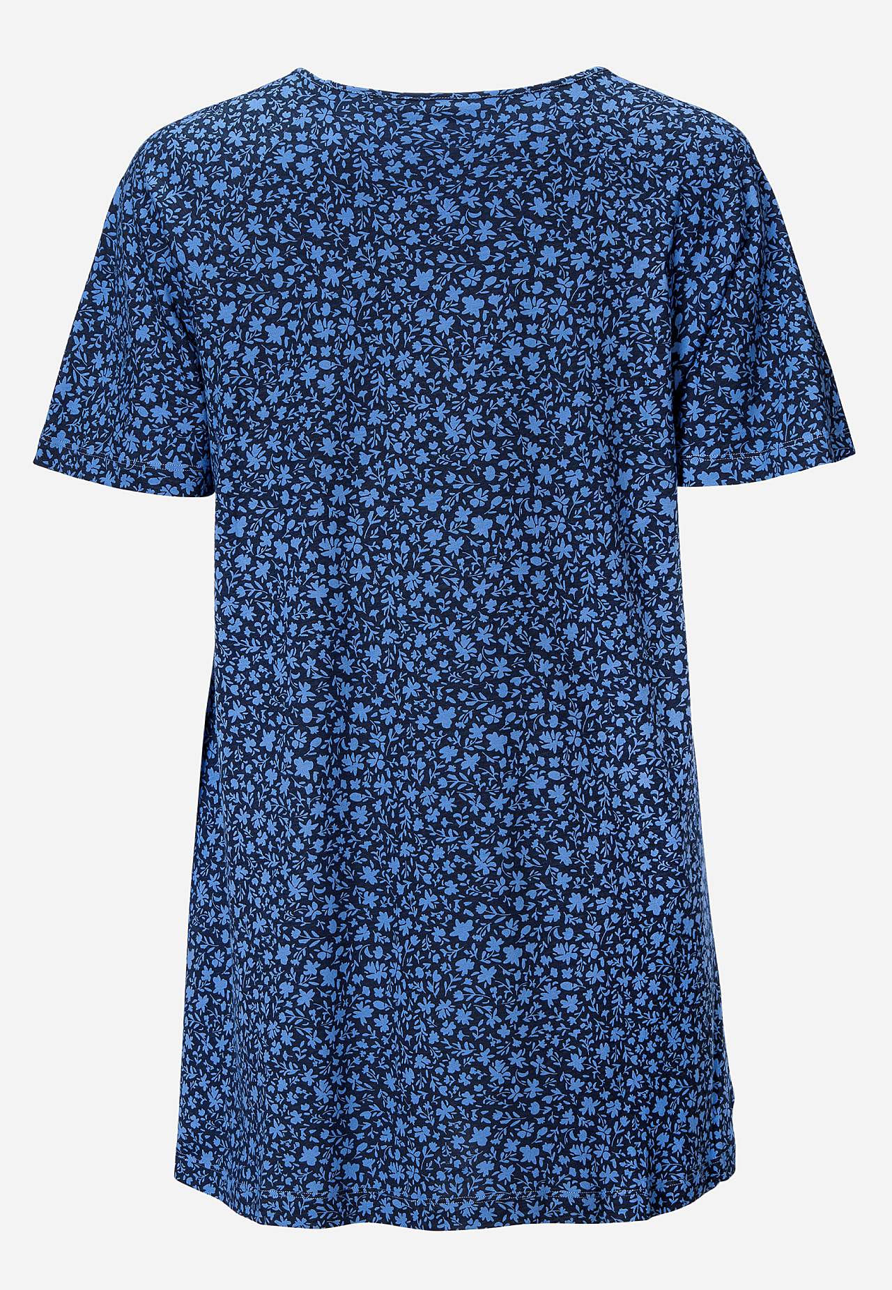 Småblomstret jerseytunika
