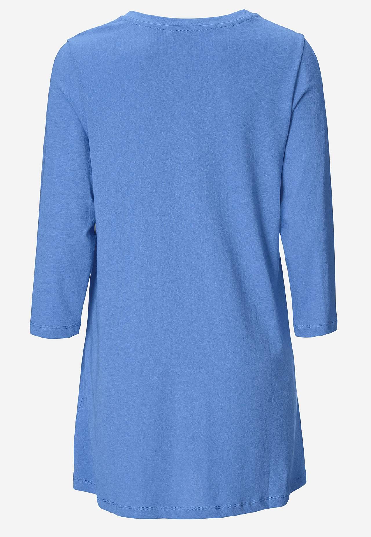 Jerseytunika med 3/4 erme