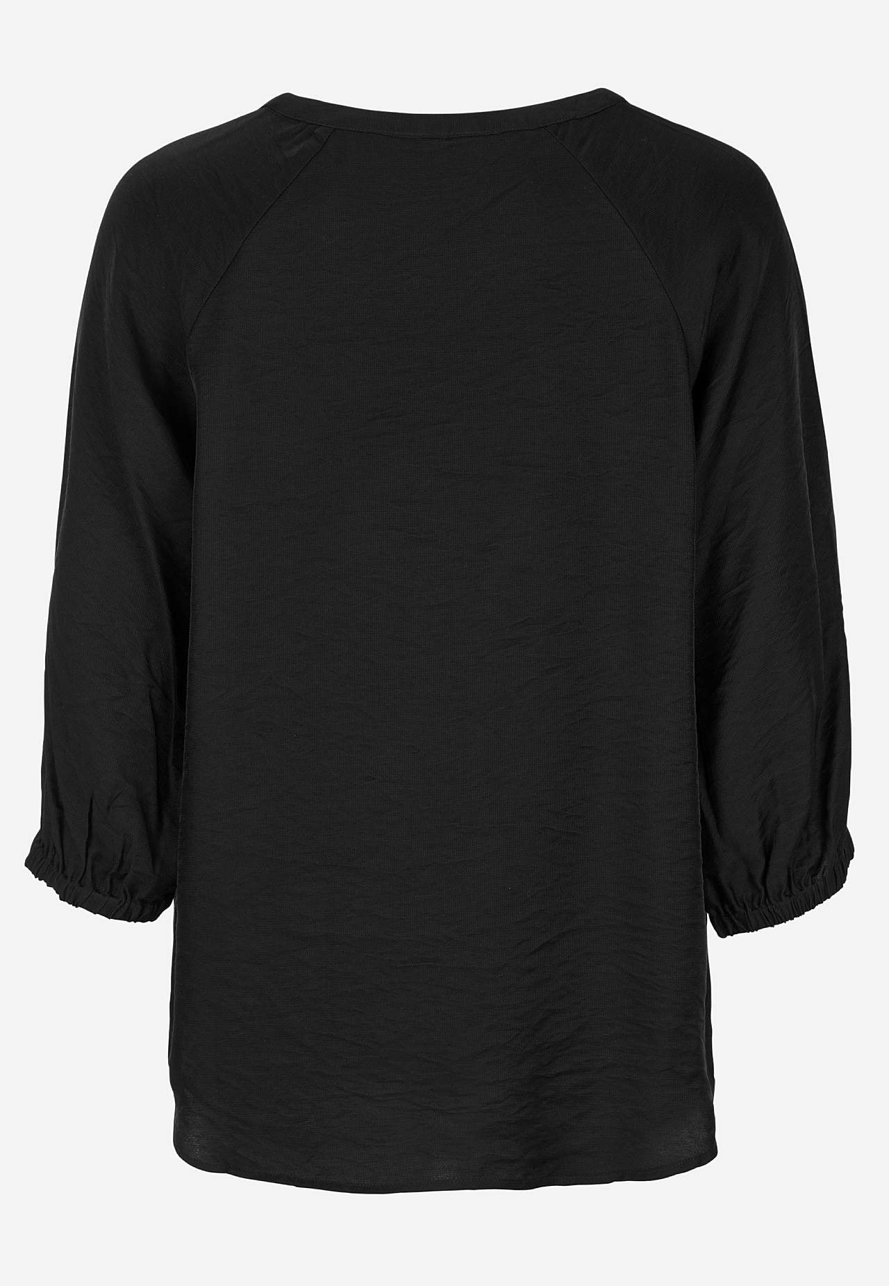 Vevet bluse med struktur