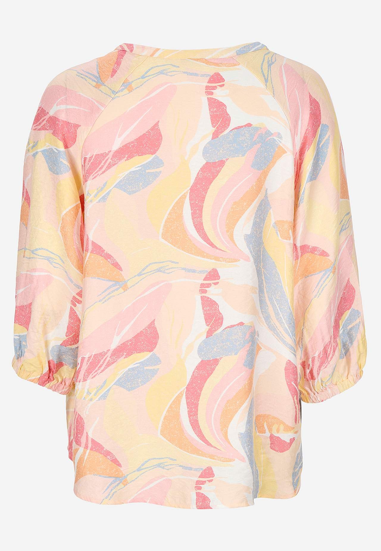 Vevet bluse med struktur