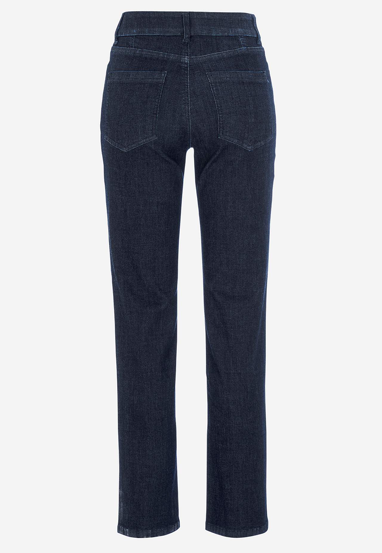 Rette jeans i superstretch denim Sara