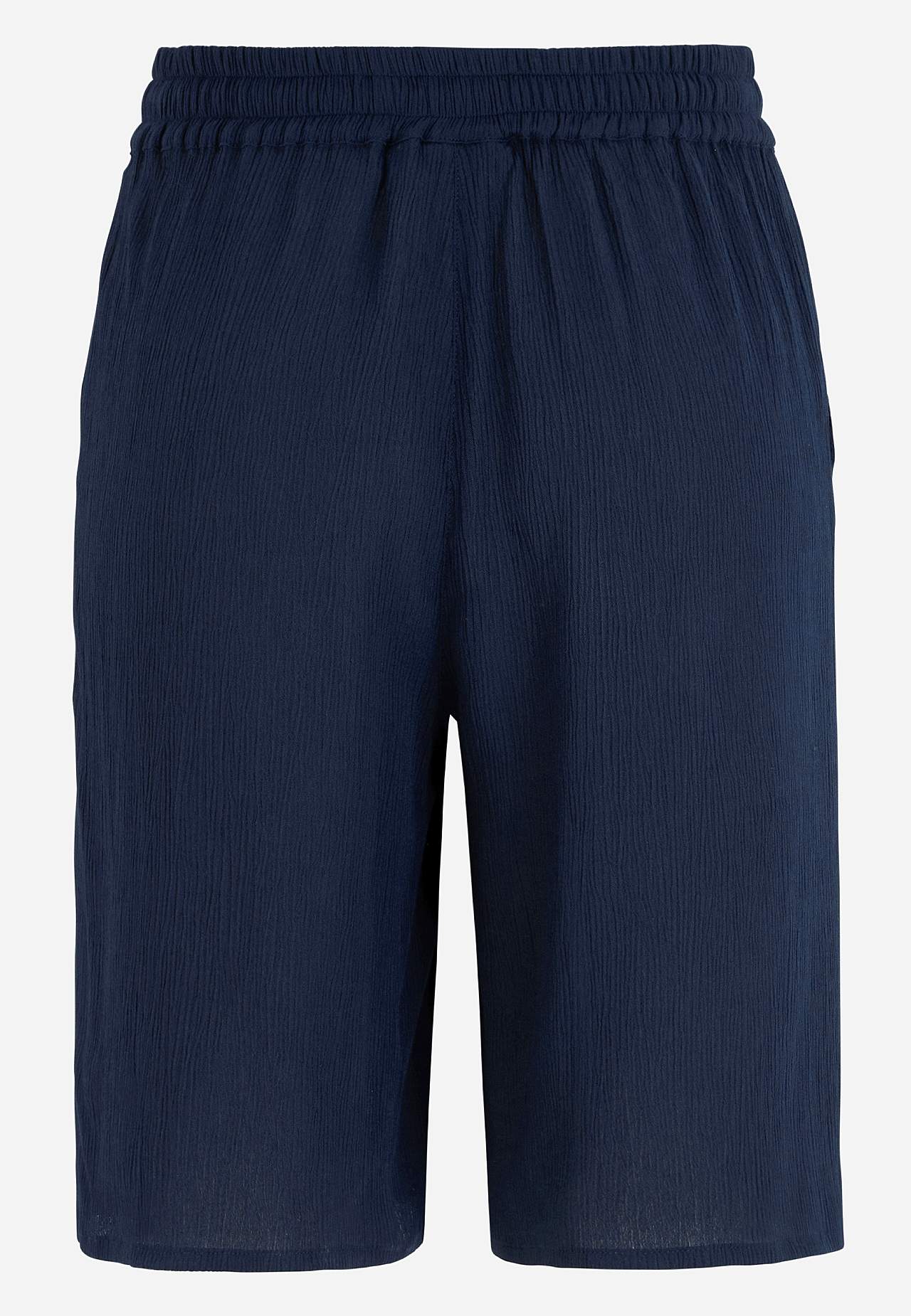 Shorts i viskosekrepp