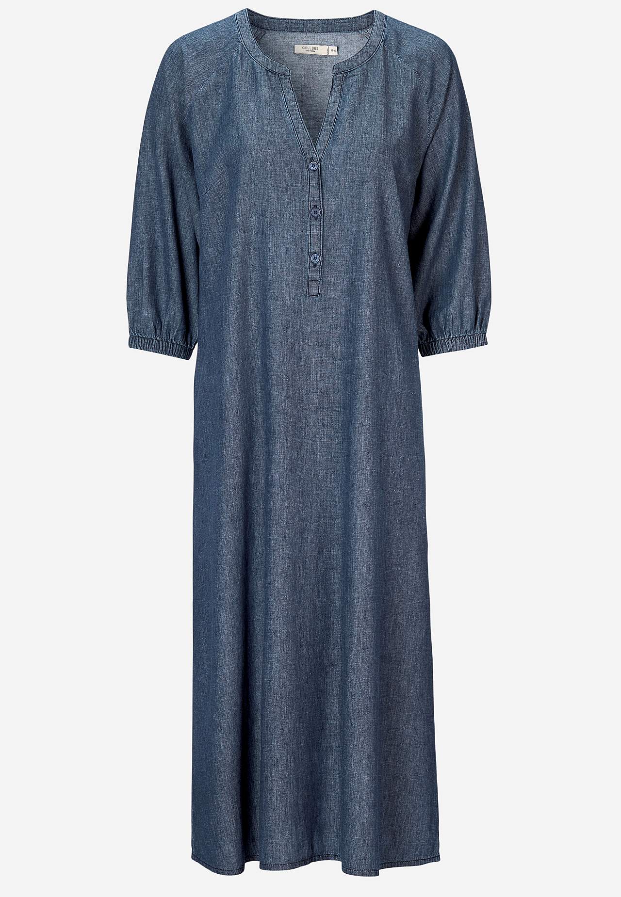 Denimkjole med knapper