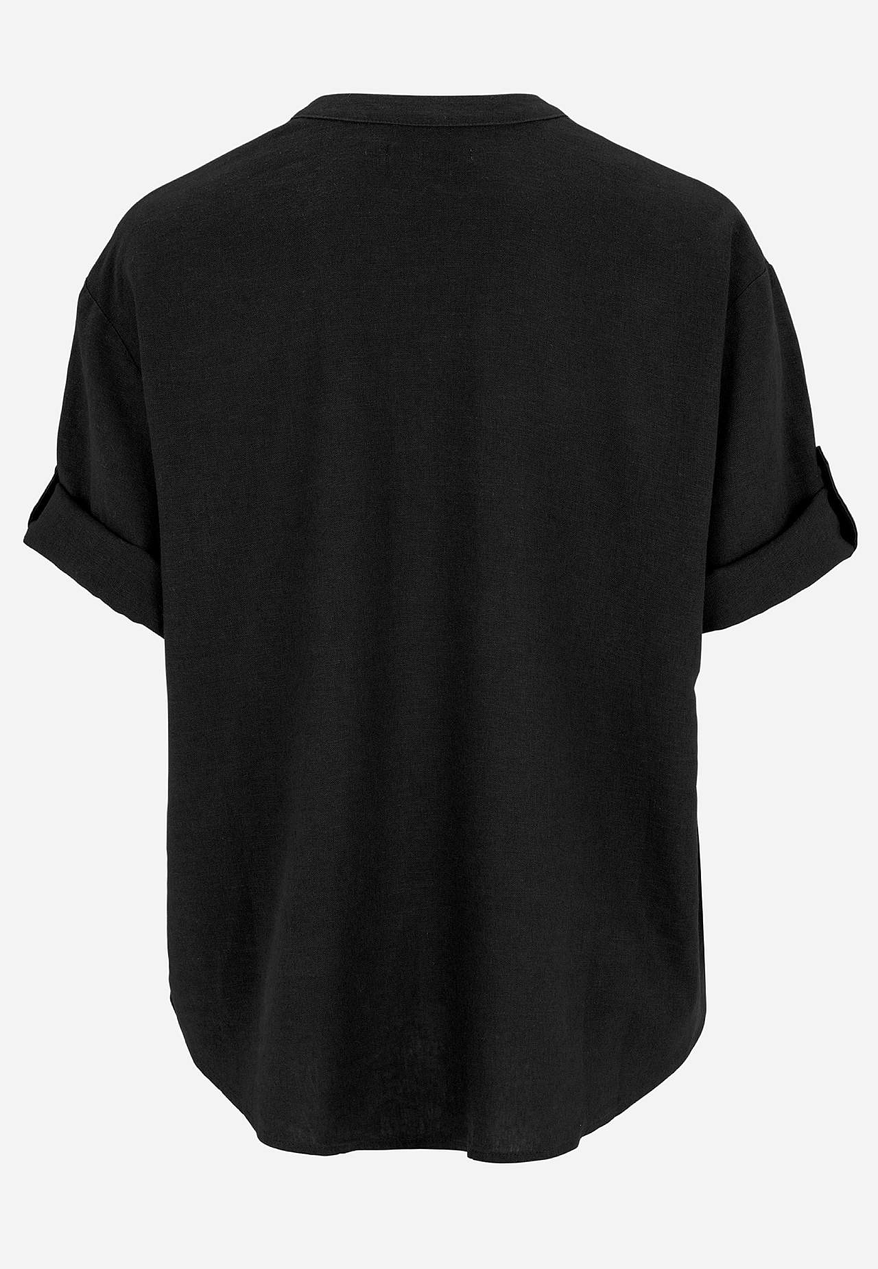 Bluse i linmiks