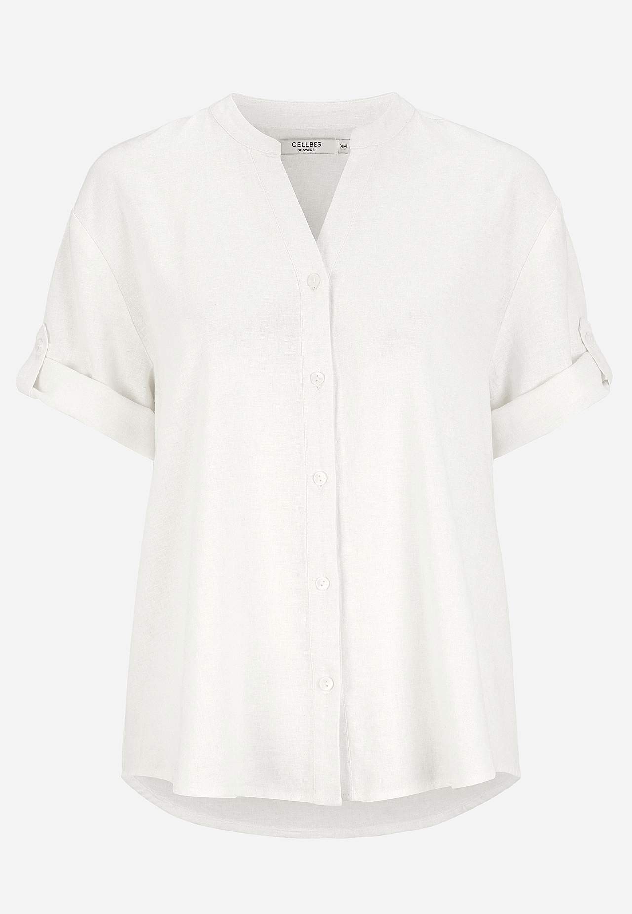 Bluse i linmiks