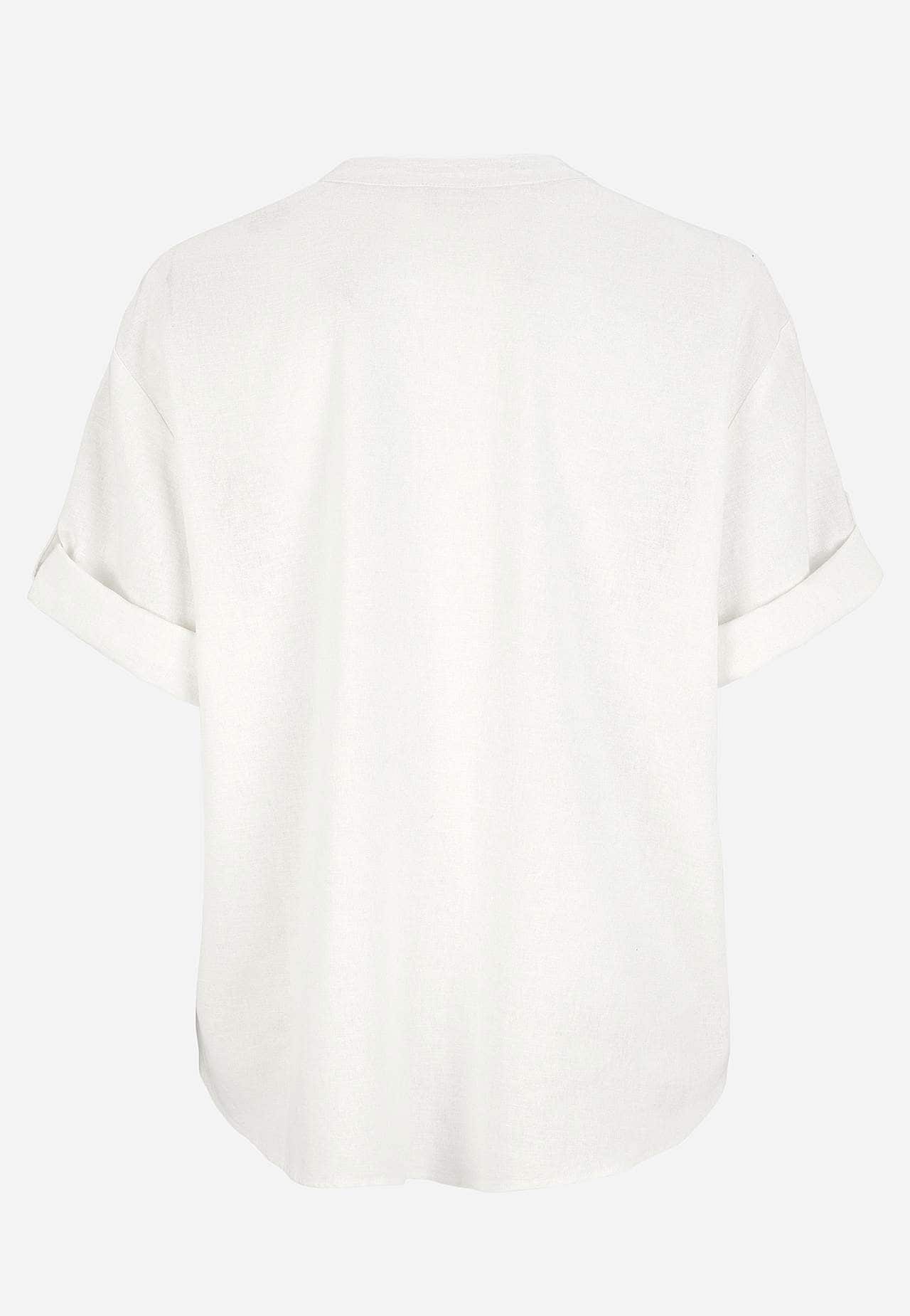Bluse i linmiks