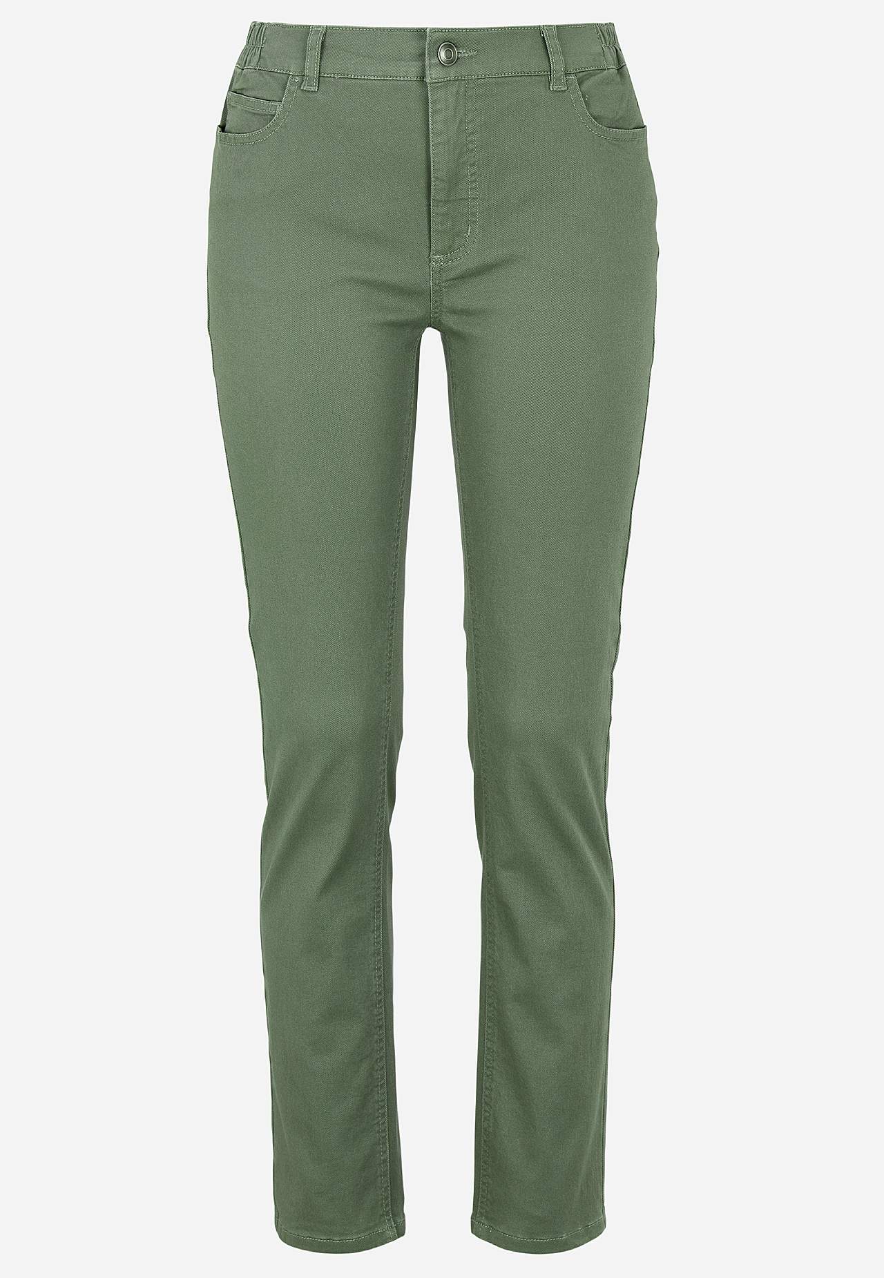 Jeans med elastisk midje