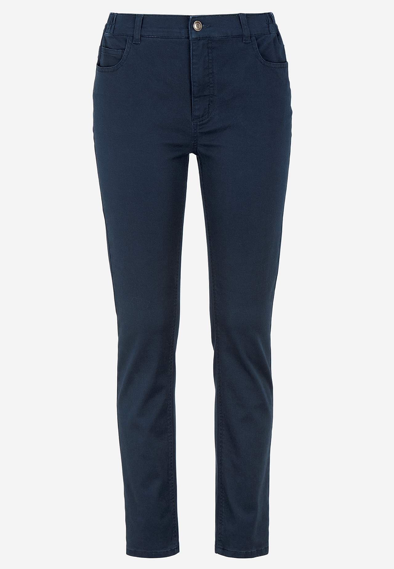 Jeans med elastisk midje