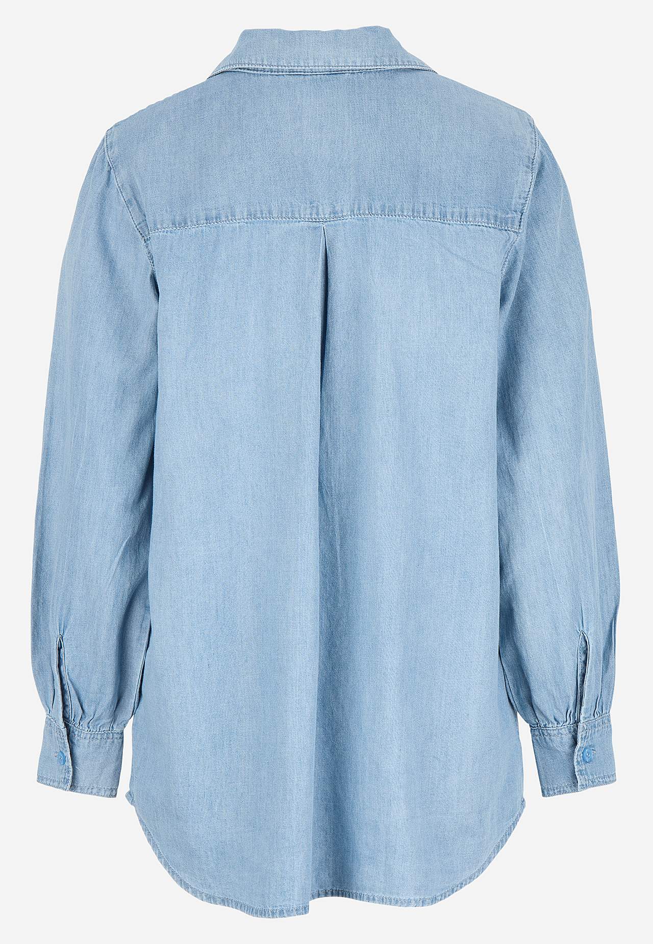 Denimskjorte med knapper