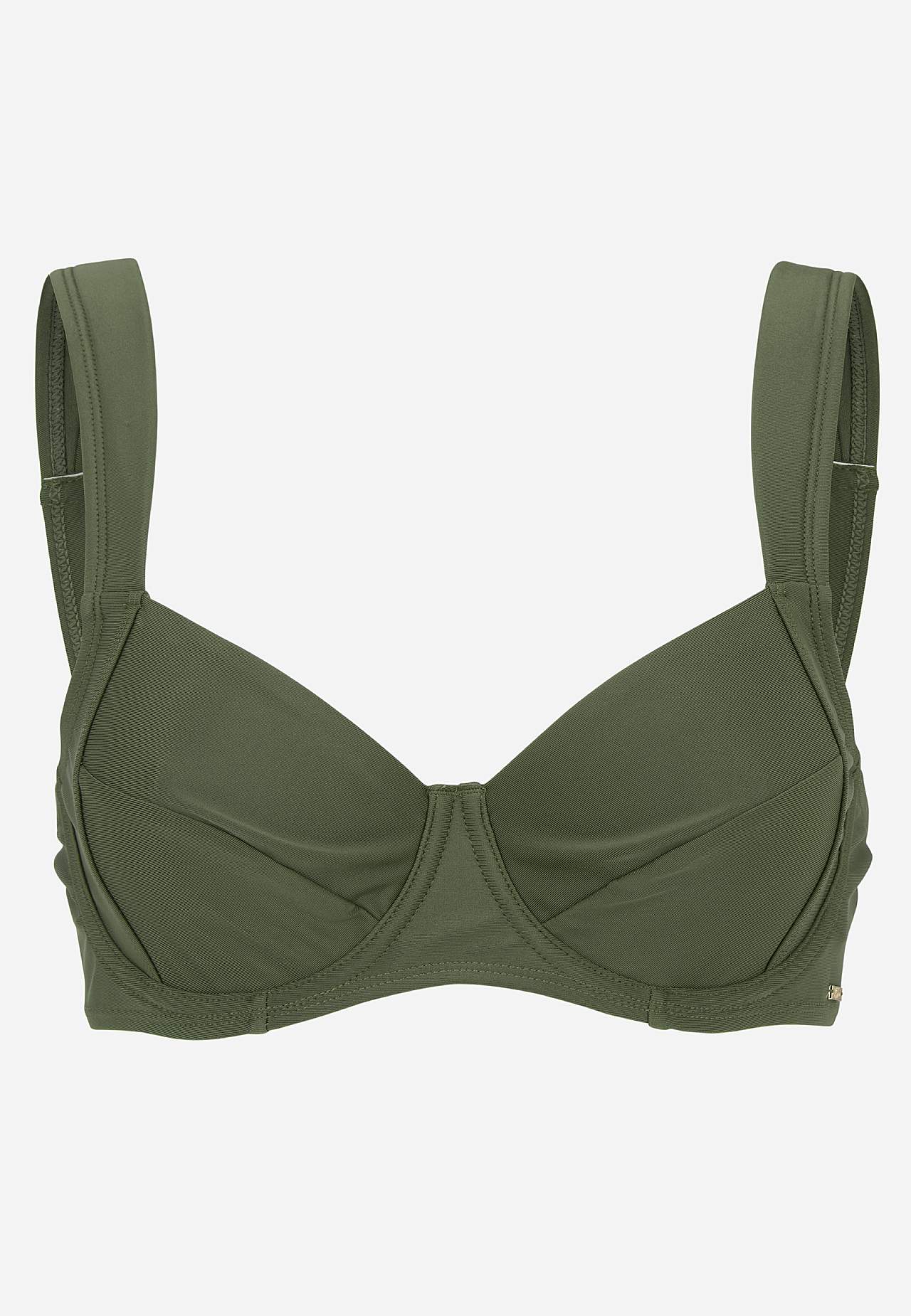 Ensfarget bikini BH