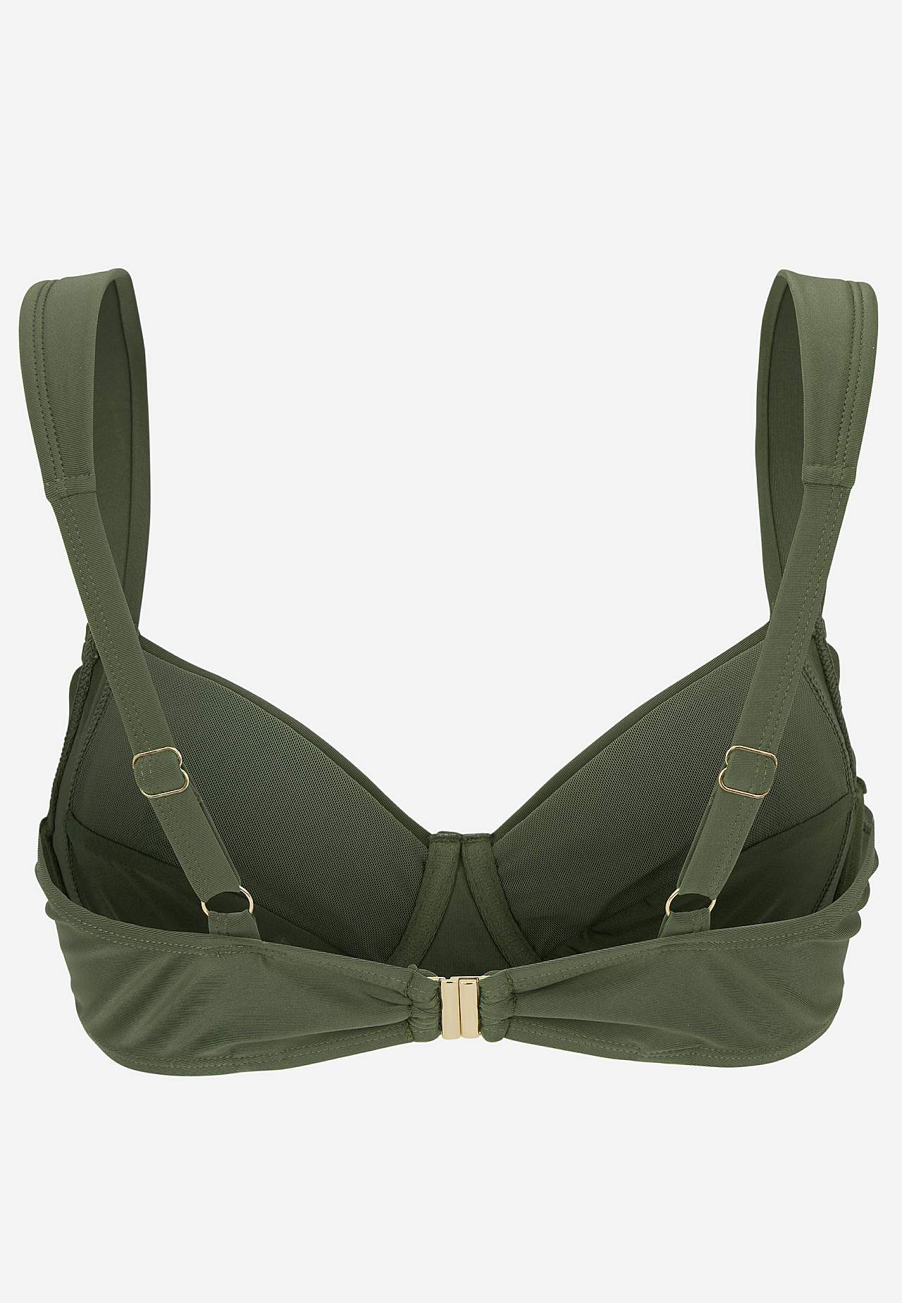 Ensfarget bikini BH